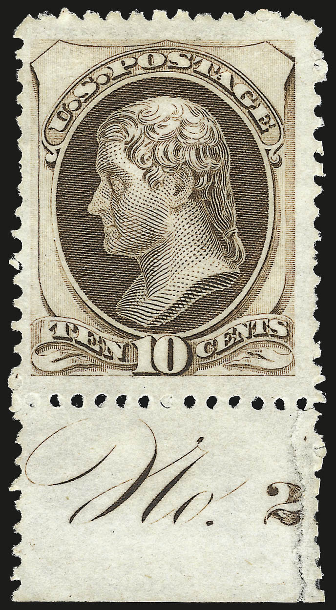 Sale no. 968A — Lot no. 207 — Siegel Auction Galleries