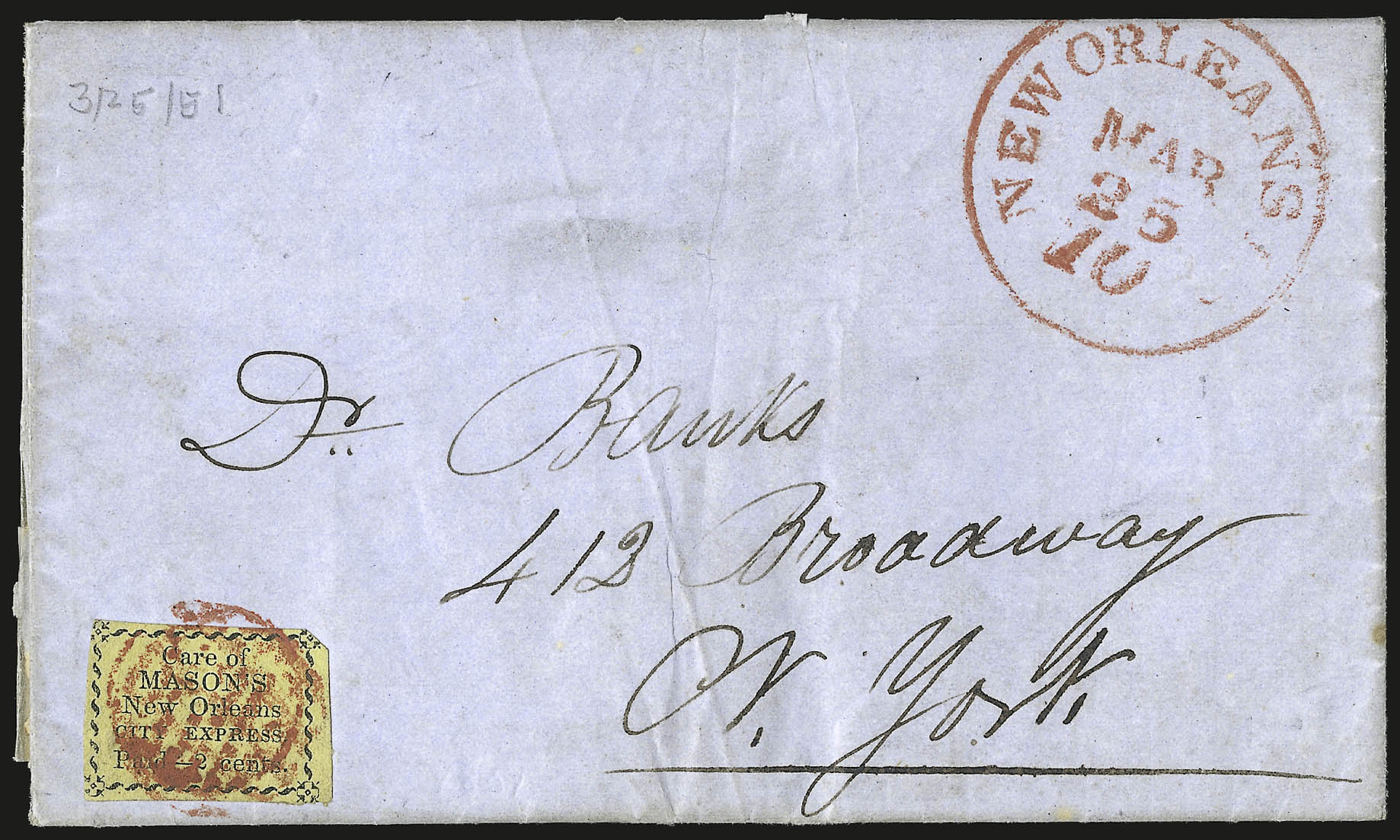 Sale no. 973 — Lot no. 293 — Siegel Auction Galleries