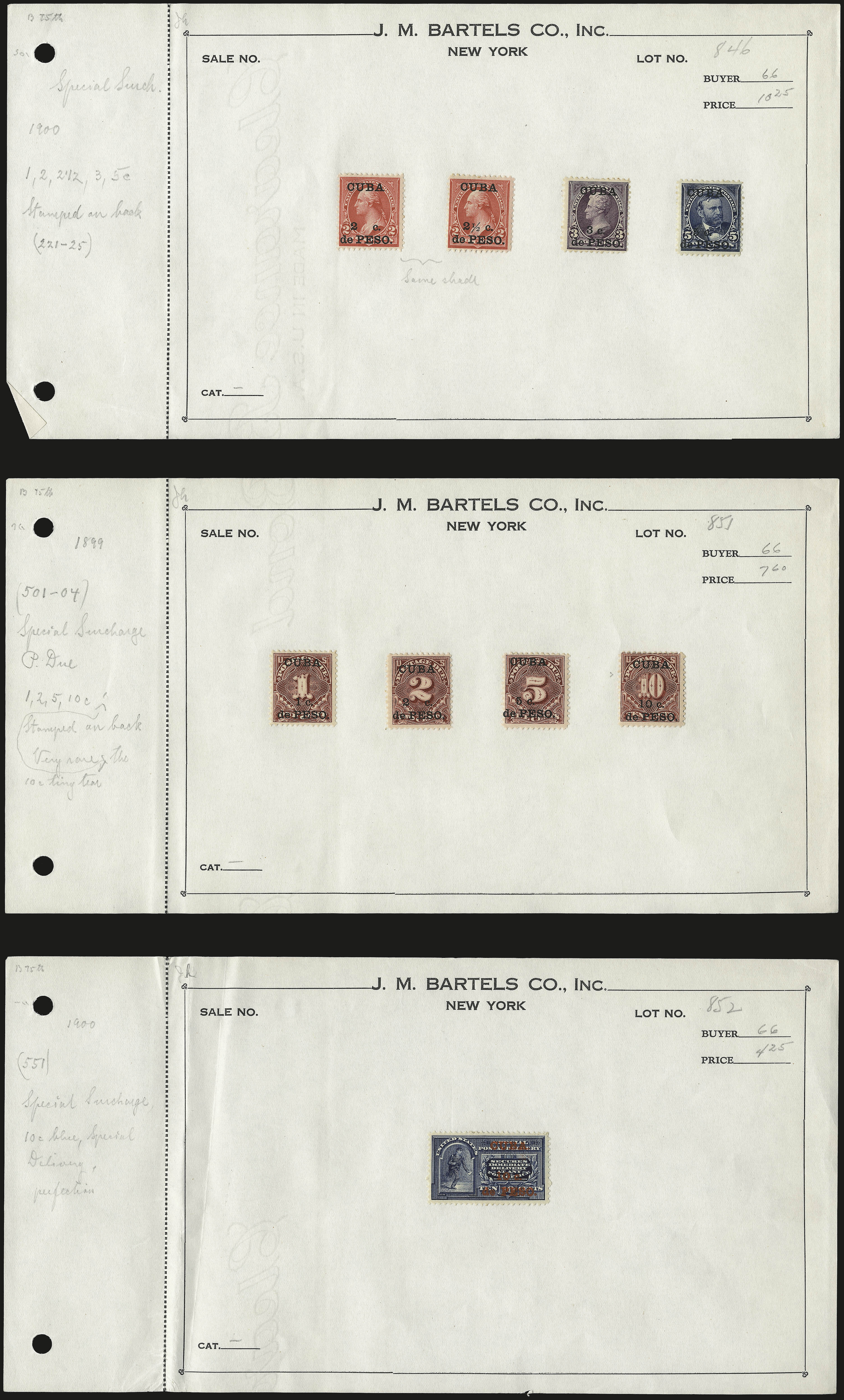 Sale no. 976 — Lot no. 2392 — Siegel Auction Galleries