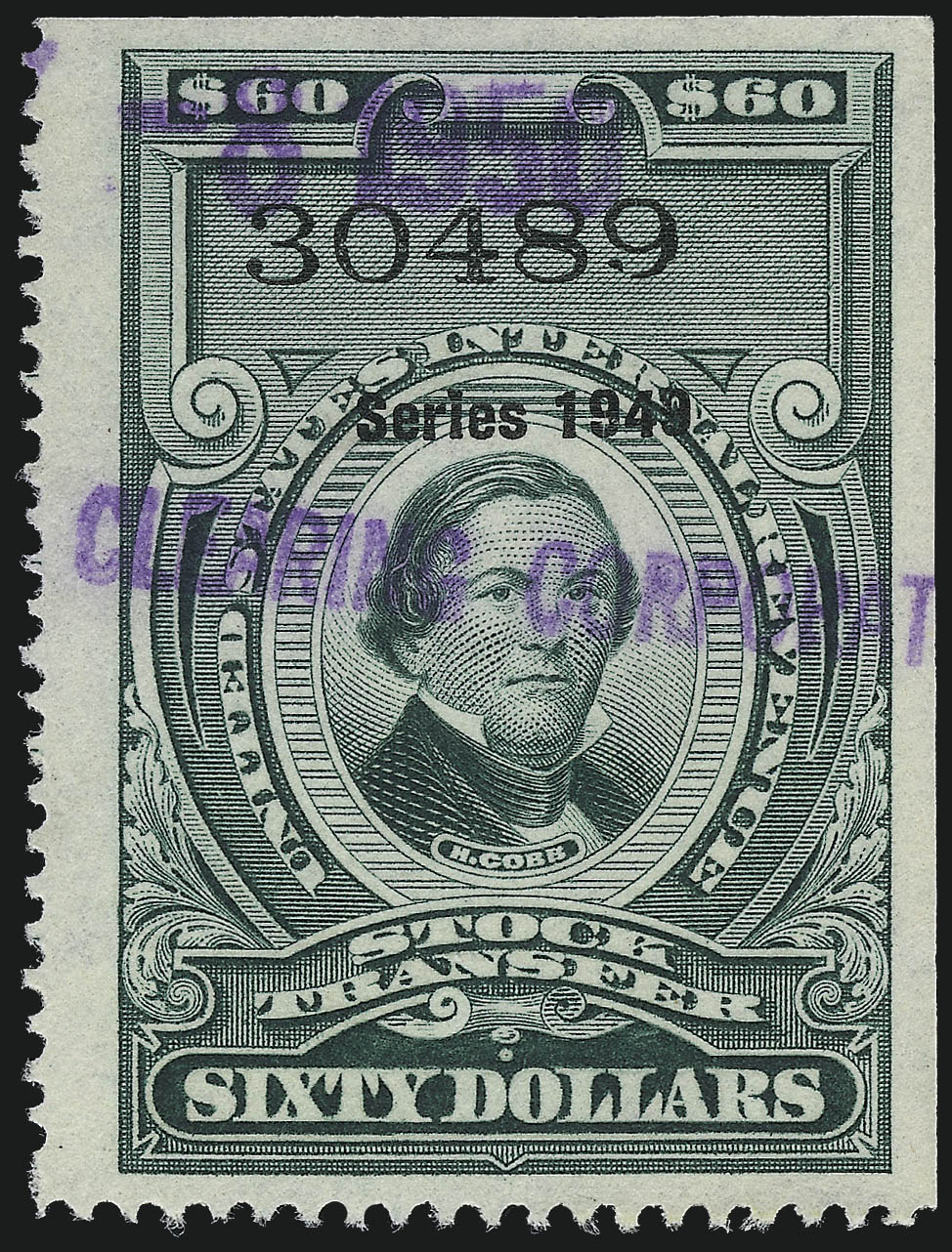 Sale no. 978 — Lot no. 1182 — Siegel Auction Galleries