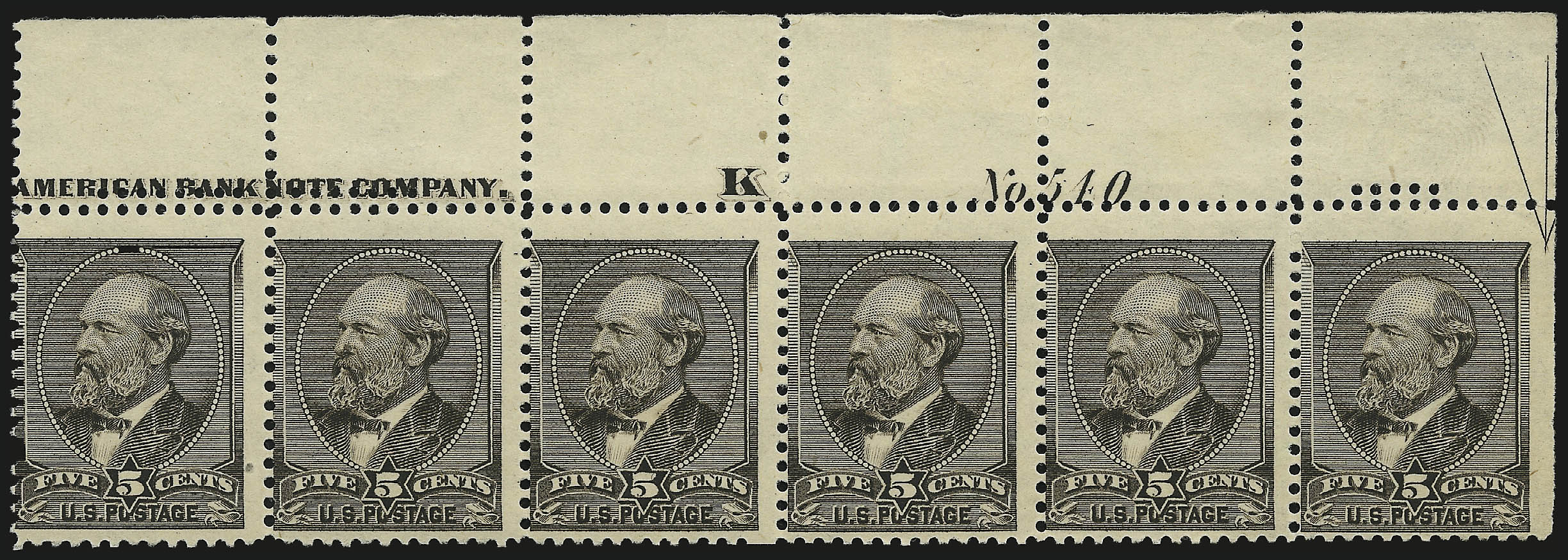 Sale no. 982 — Lot no. 5500 — Siegel Auction Galleries