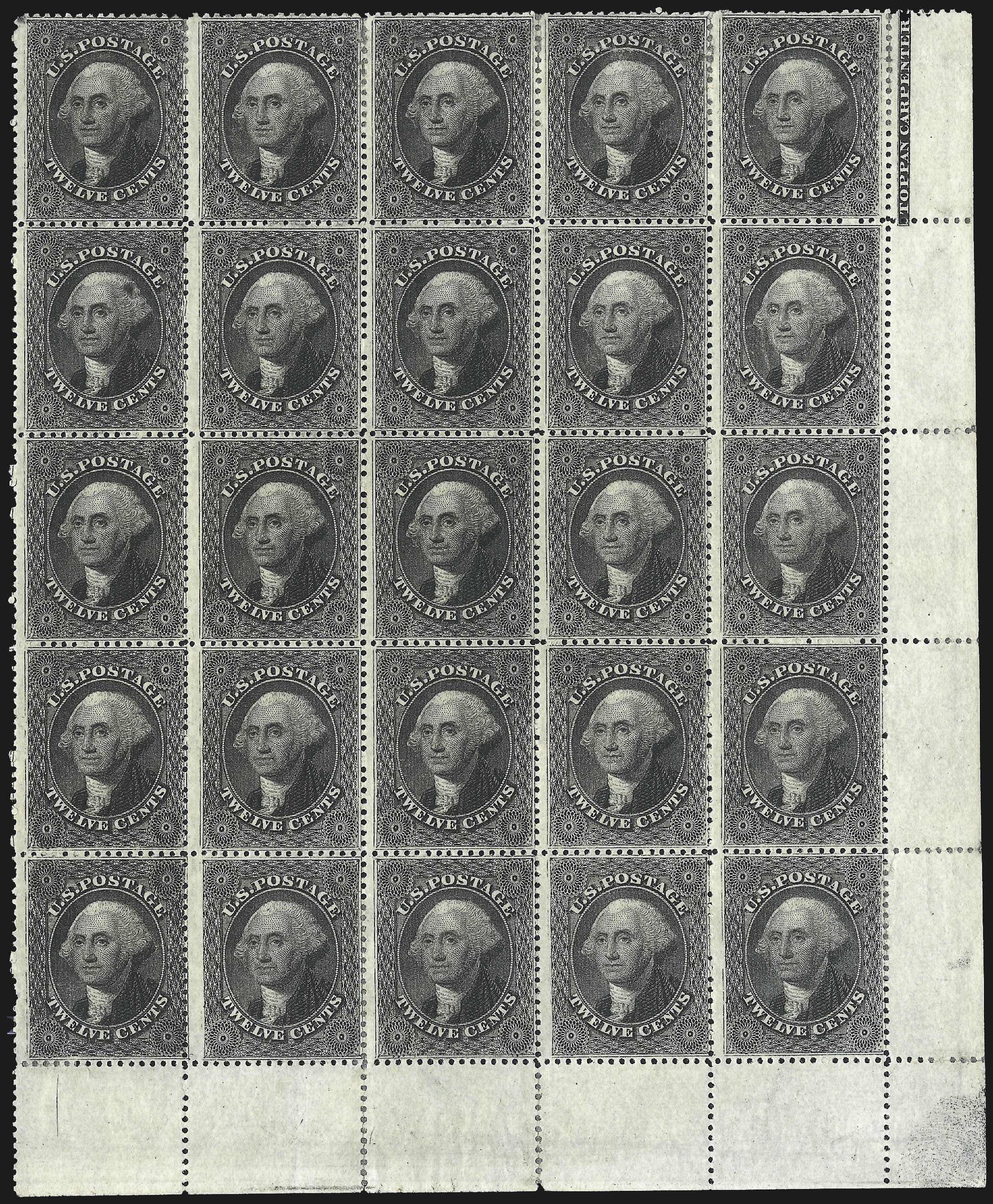 Sale no. 1000 — Lot no. 1019 — Siegel Auction Galleries