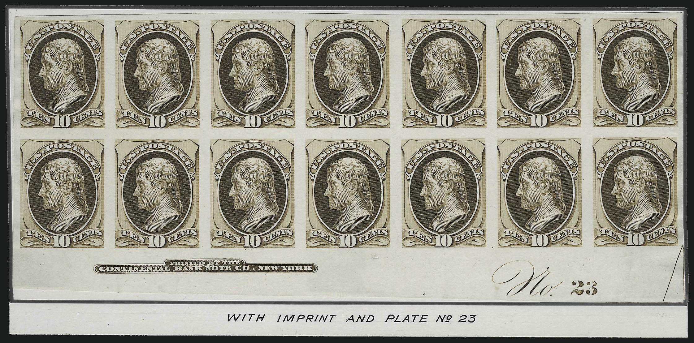 Sale no. 1000 — Lot no. 1094 — Siegel Auction Galleries