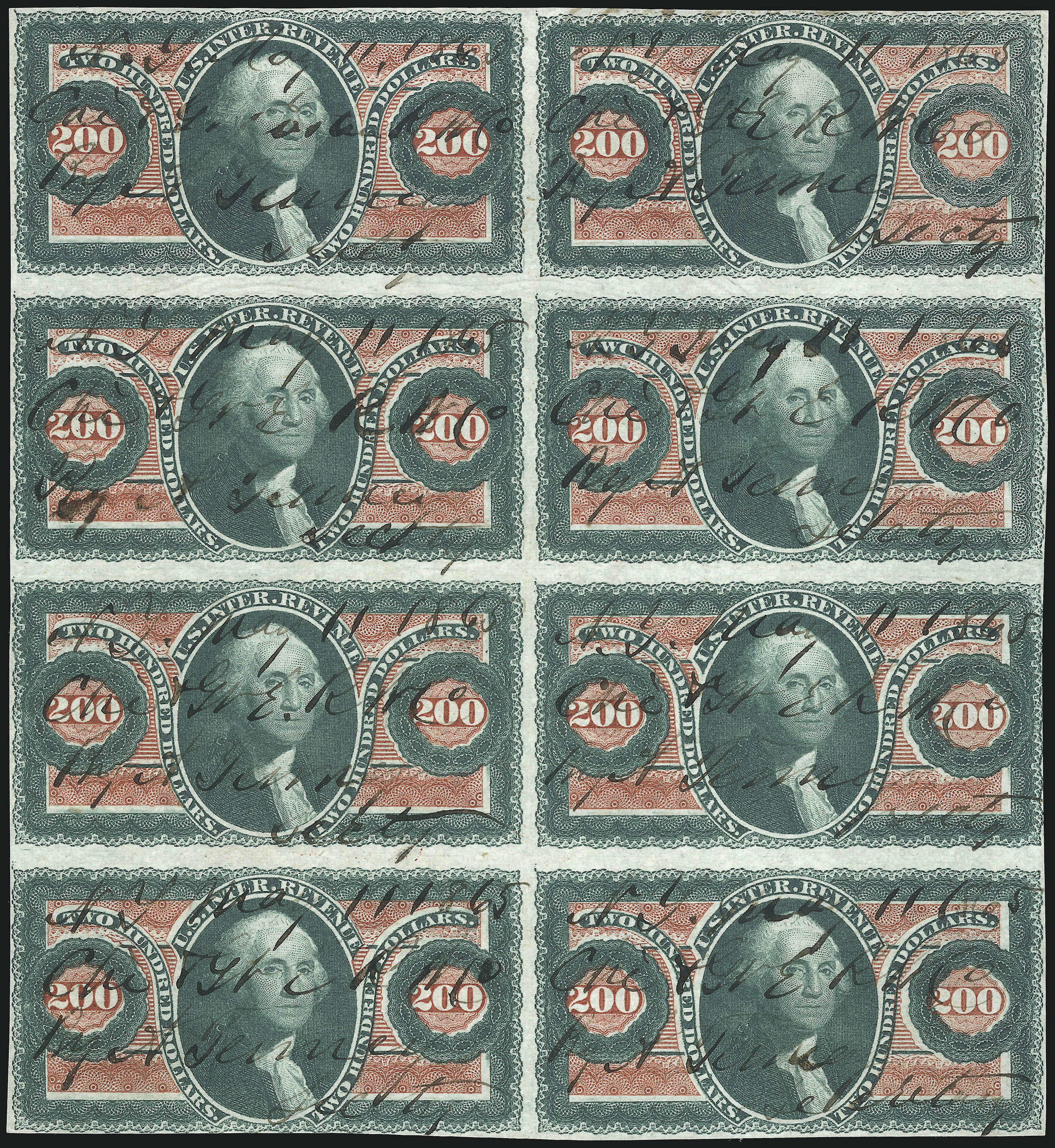 Sale no. 1000 — Lot no. 1322 — Siegel Auction Galleries