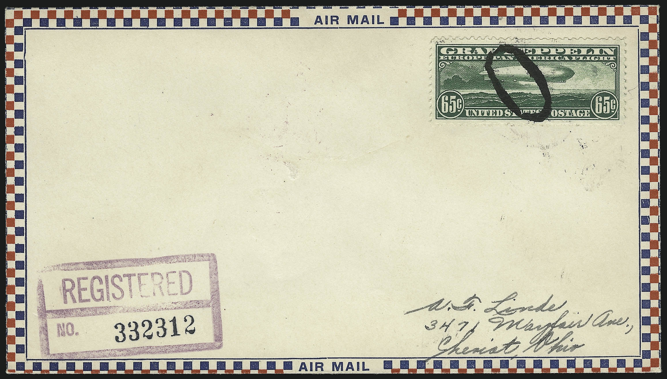 Sale no. 1003 — Lot no. 5070 — Siegel Auction Galleries