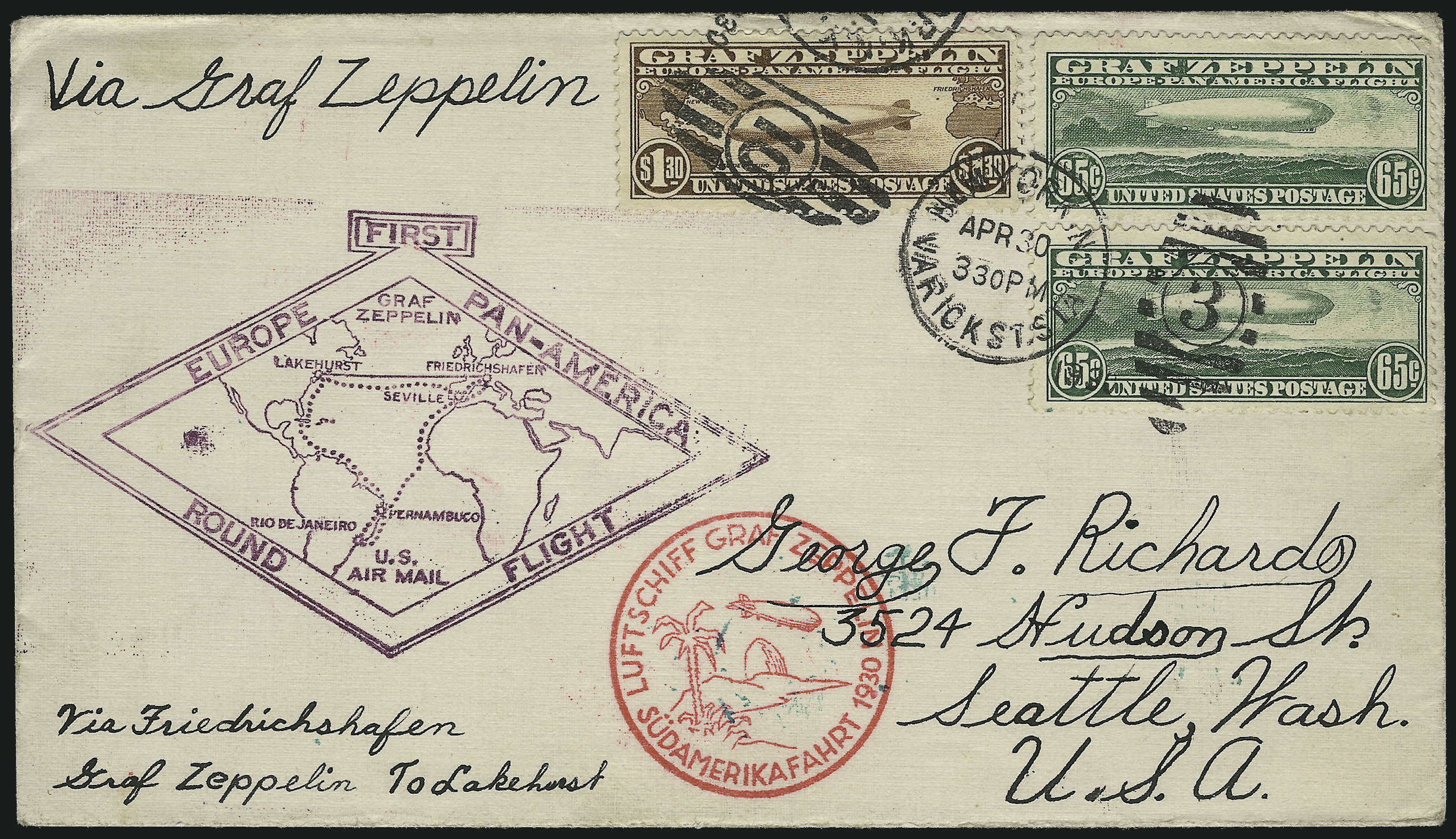 Sale no. 1003 — Lot no. 5080 — Siegel Auction Galleries