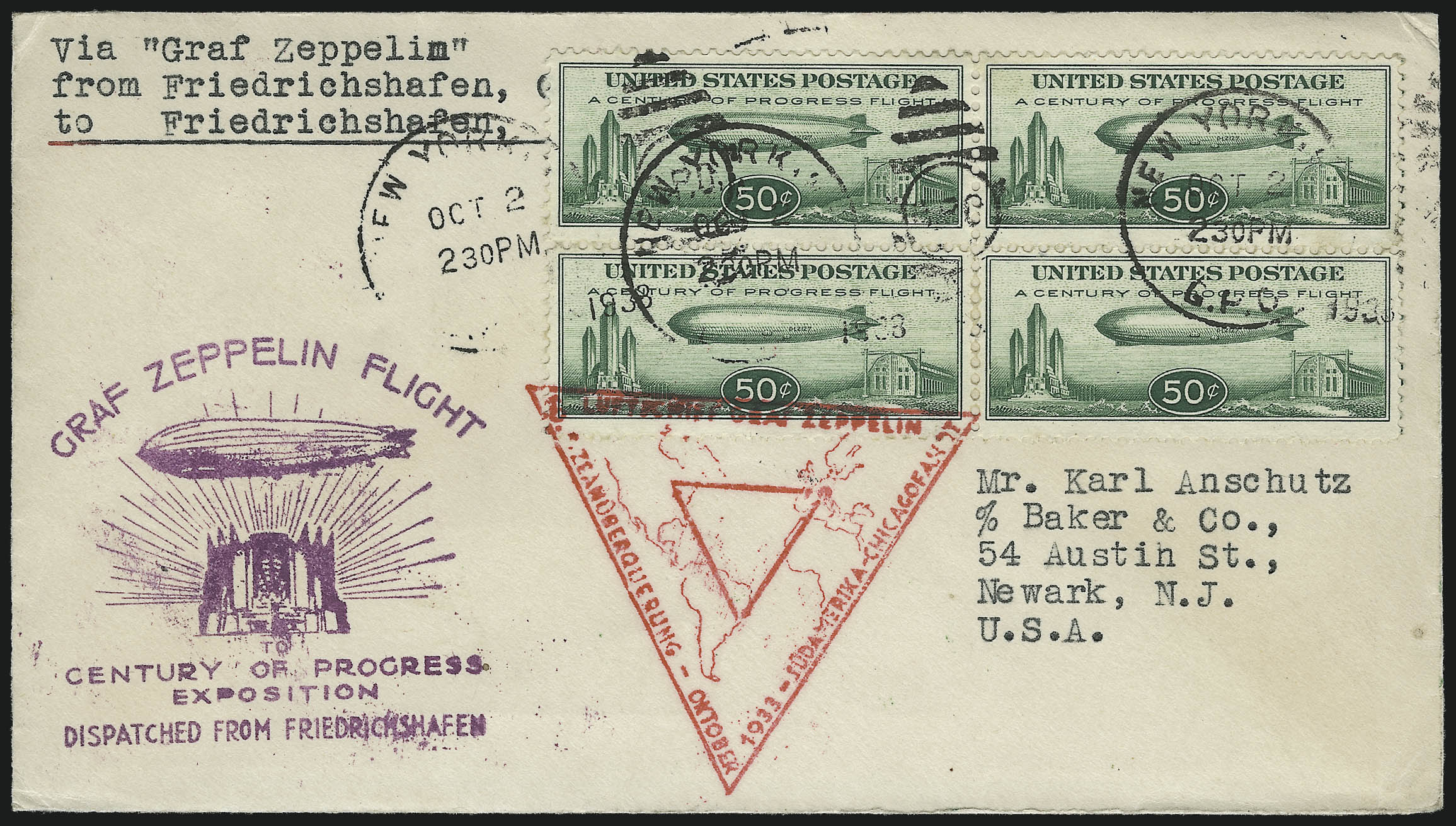 Sale no. 1003 — Lot no. 5105 — Siegel Auction Galleries