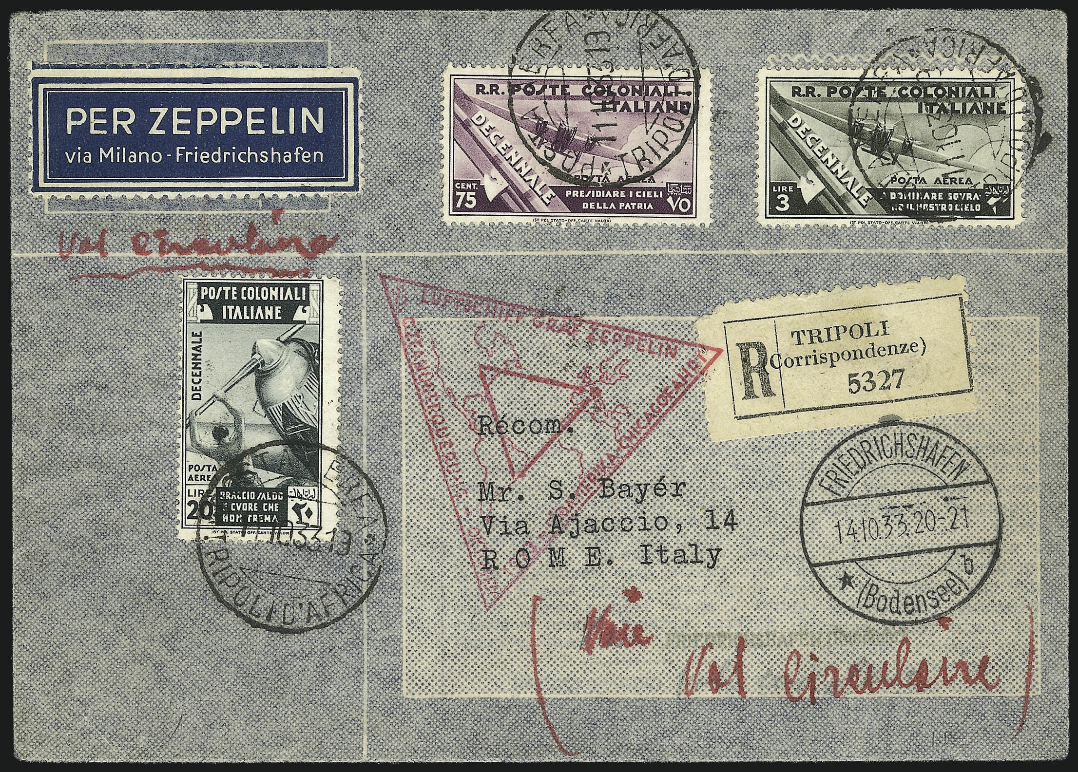 Sale no. 1003 — Lot no. 5167 — Siegel Auction Galleries