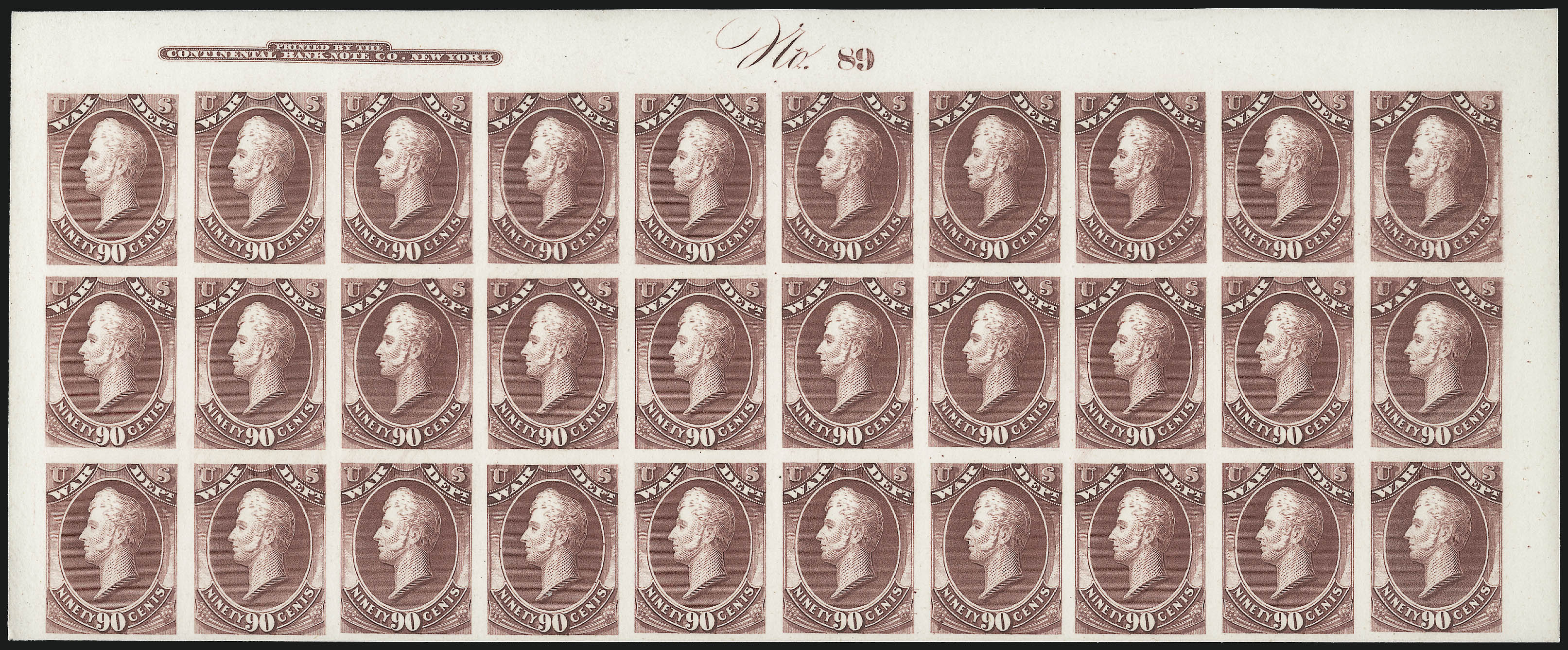 Sale no. 1003 — Lot no. 5447 — Siegel Auction Galleries