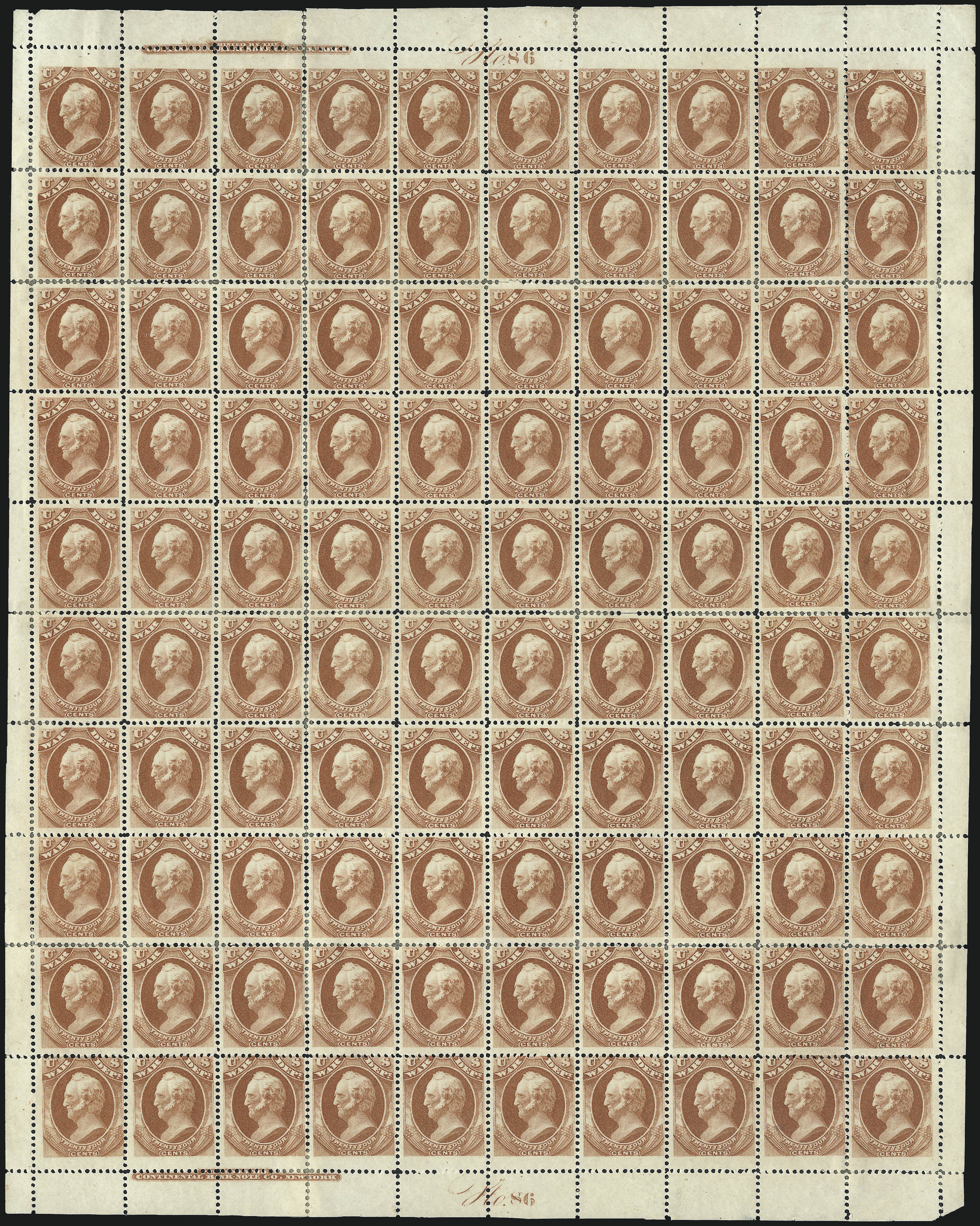 Sale no. 1003 — Lot no. 5456 — Siegel Auction Galleries