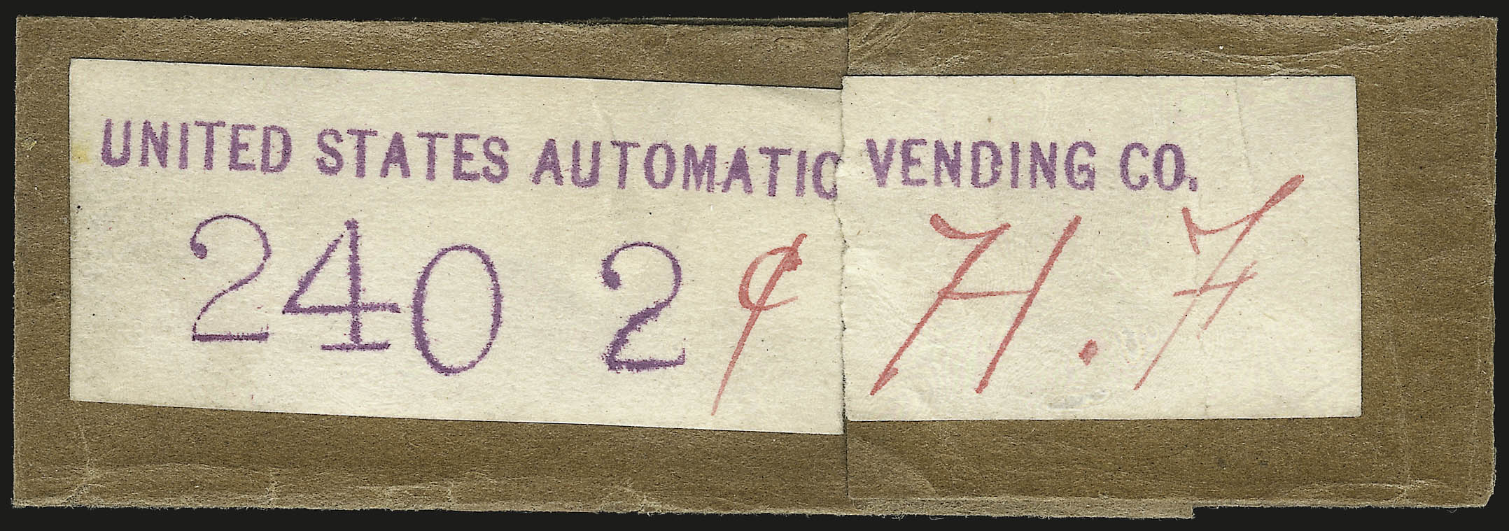 Sale no. 992 — Lot no. 2430 — Siegel Auction Galleries