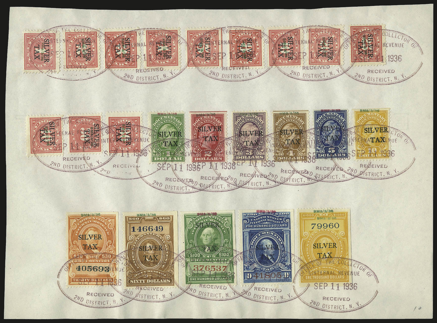 Sale no. 992 — Lot no. 2687 — Siegel Auction Galleries