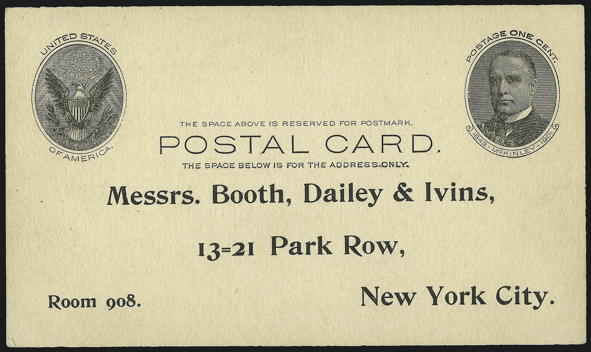 Sale no. 997 — Lot no. 6411 — Siegel Auction Galleries