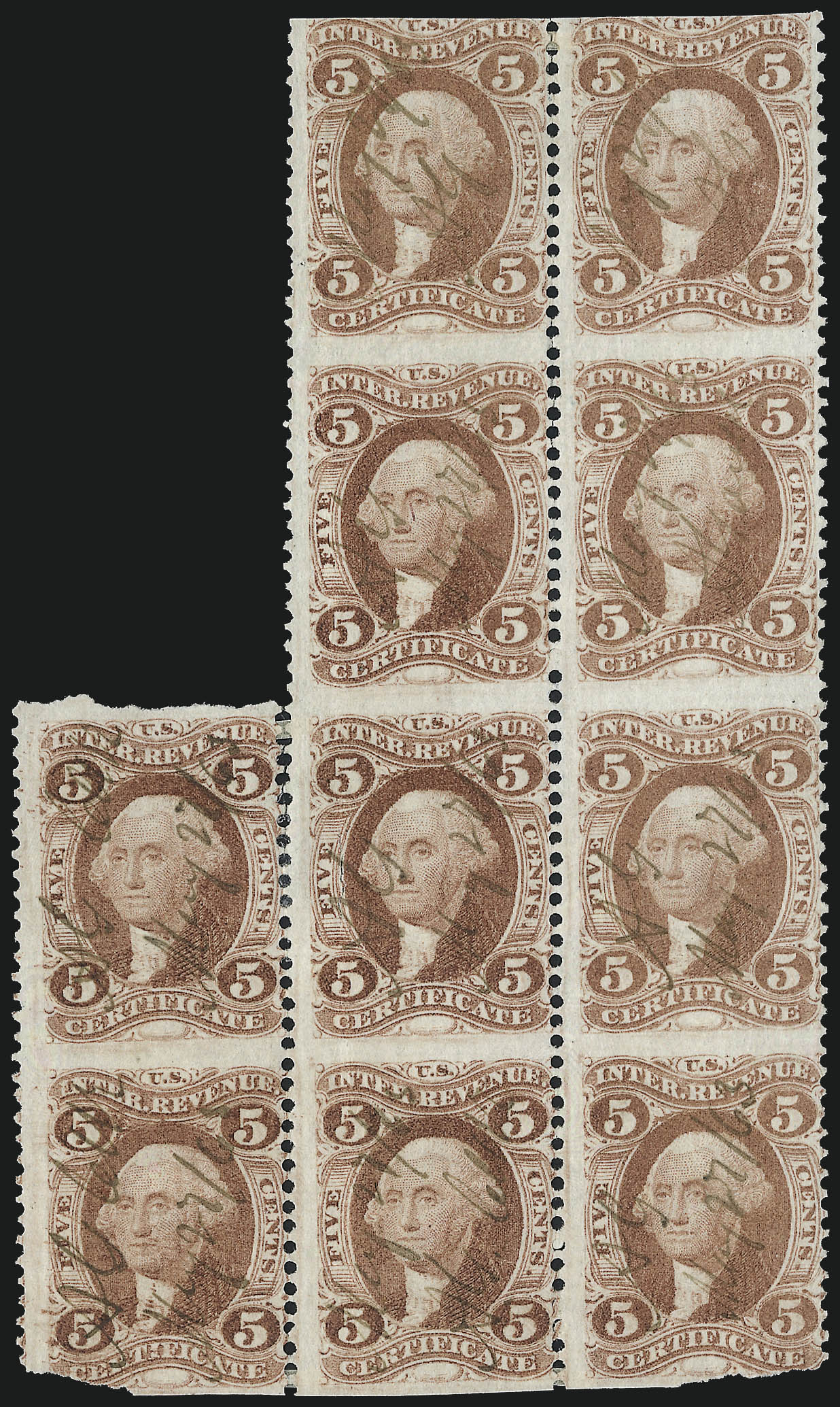 Sale no. 997 — Lot no. 6573 — Siegel Auction Galleries