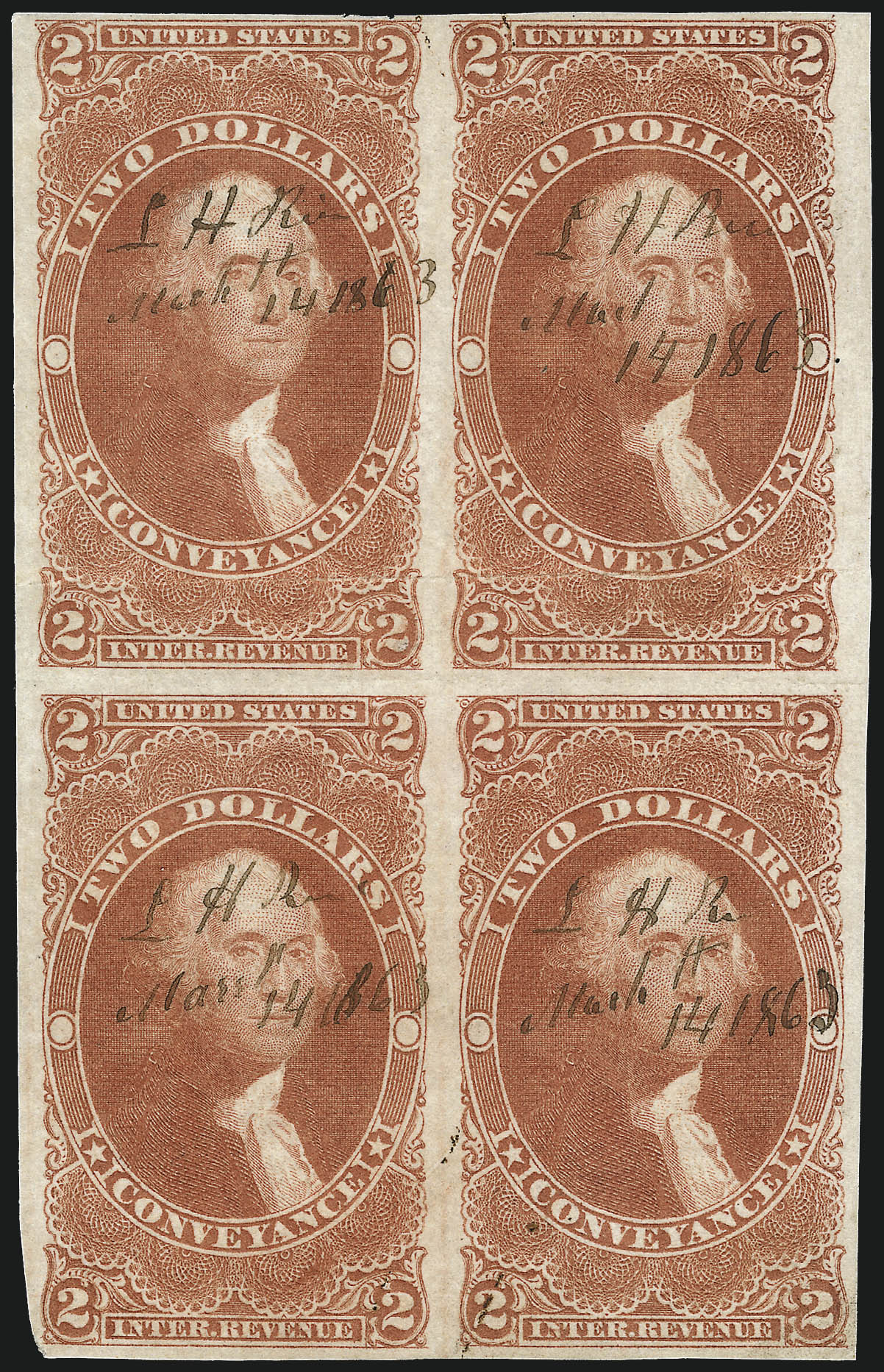 Sale no. 997 — Lot no. 6578 — Siegel Auction Galleries