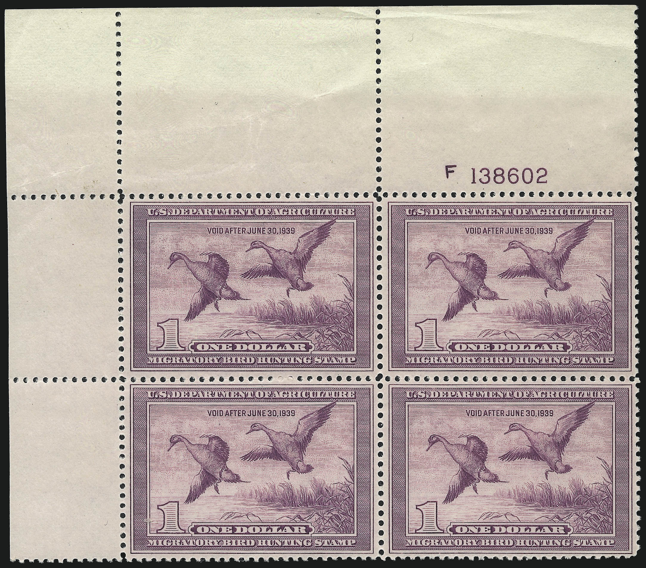 Sale no. 997 — Lot no. 6630 — Siegel Auction Galleries