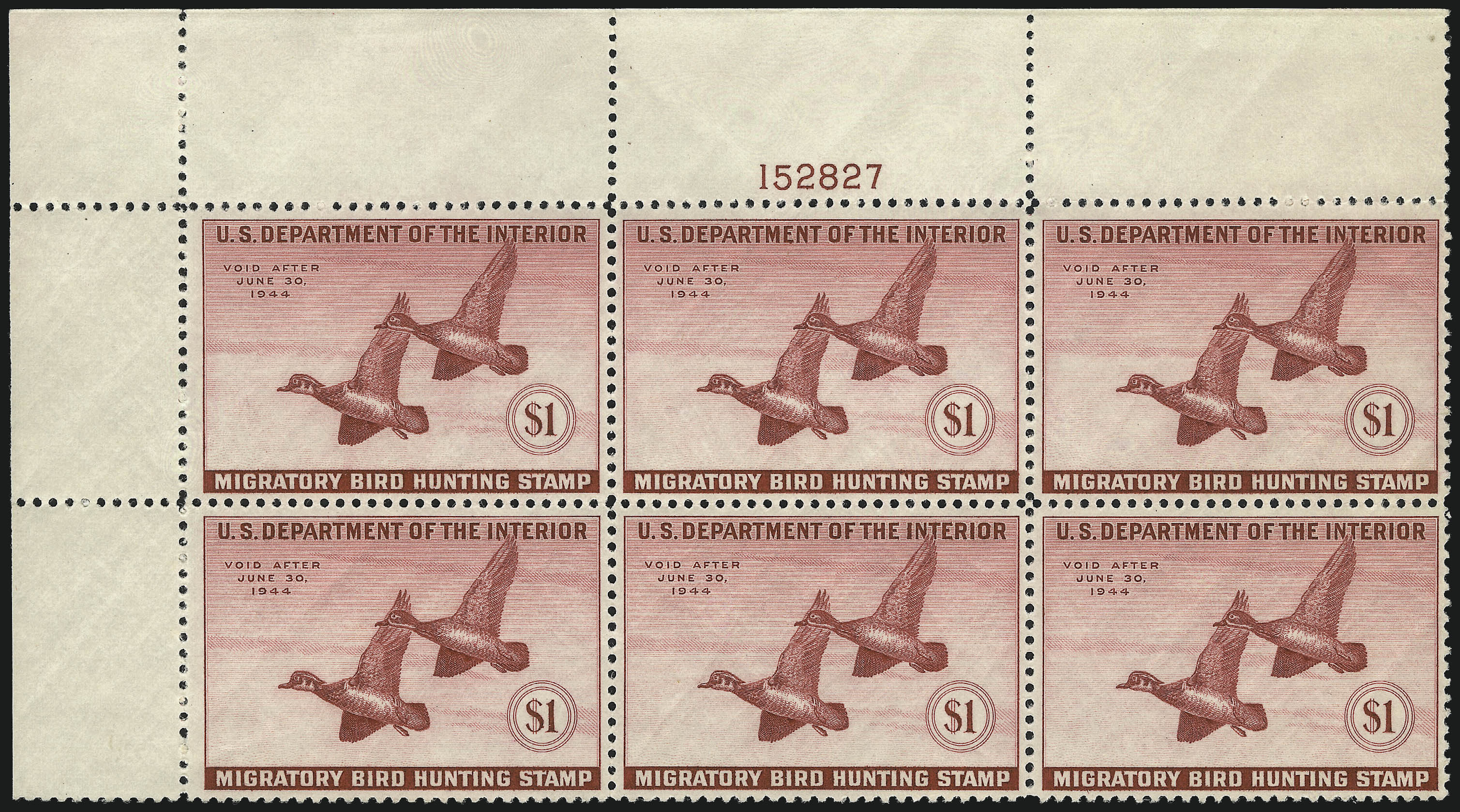 Sale no. 997 — Lot no. 6634 — Siegel Auction Galleries