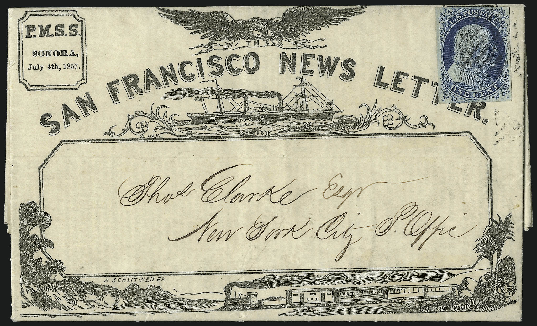 Sale no. 998 — Lot no. 385 — Siegel Auction Galleries