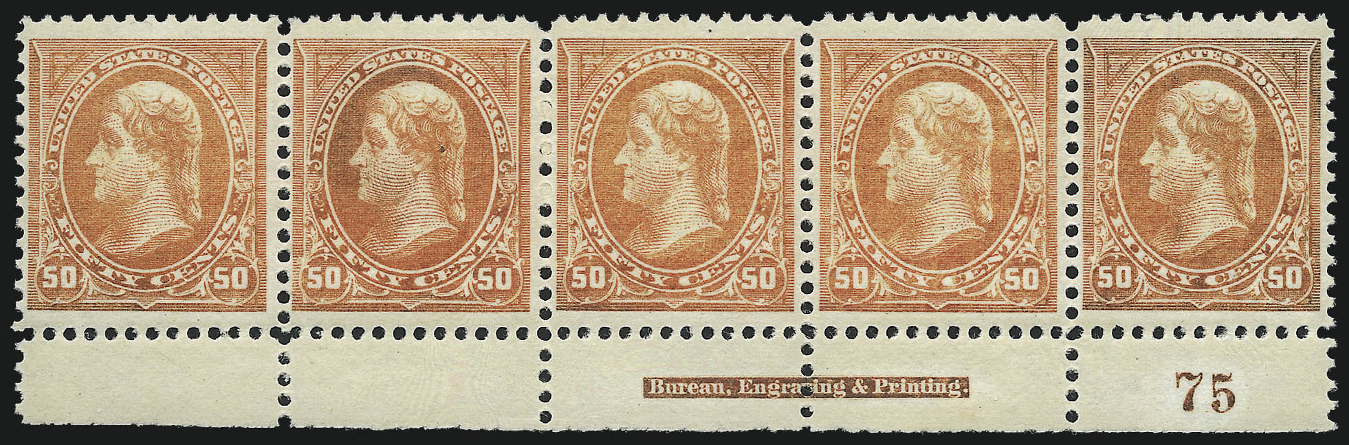 Sale no. 1007 — Lot no. 2499 — Siegel Auction Galleries
