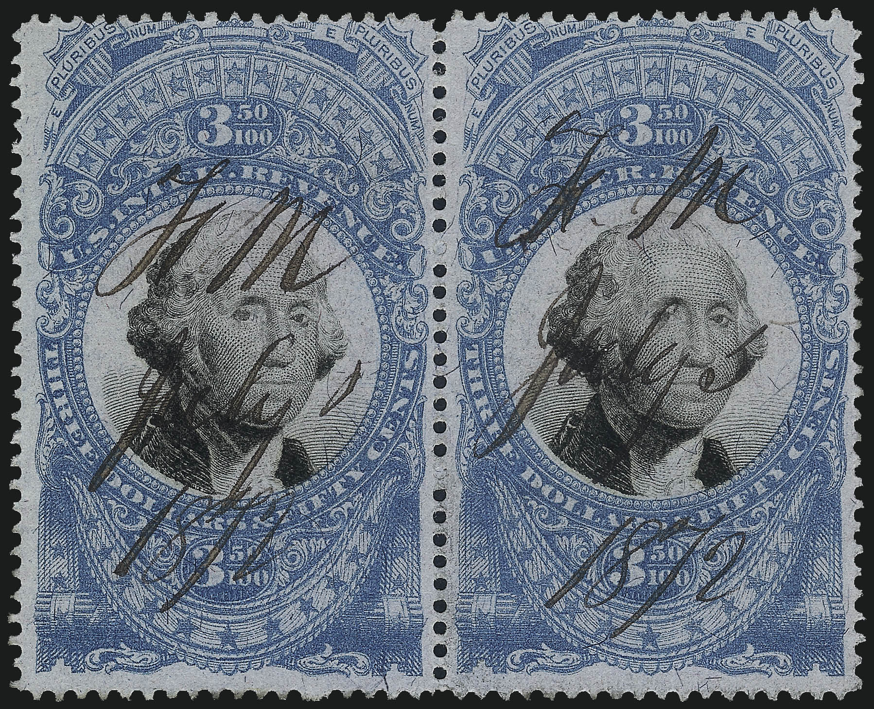 Sale no. 1007 — Lot no. 3109 — Siegel Auction Galleries