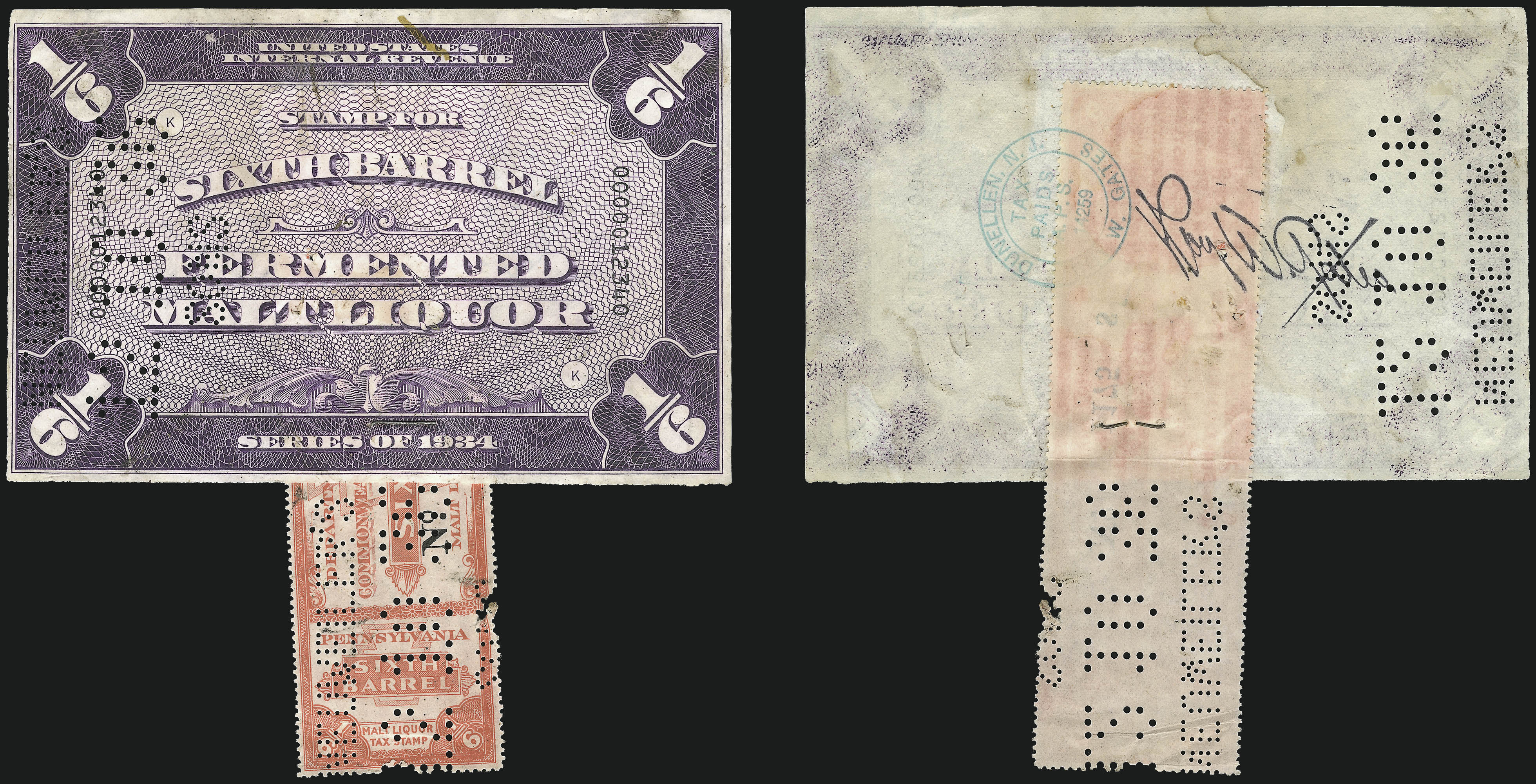 Sale no. 1007 — Lot no. 3139 — Siegel Auction Galleries