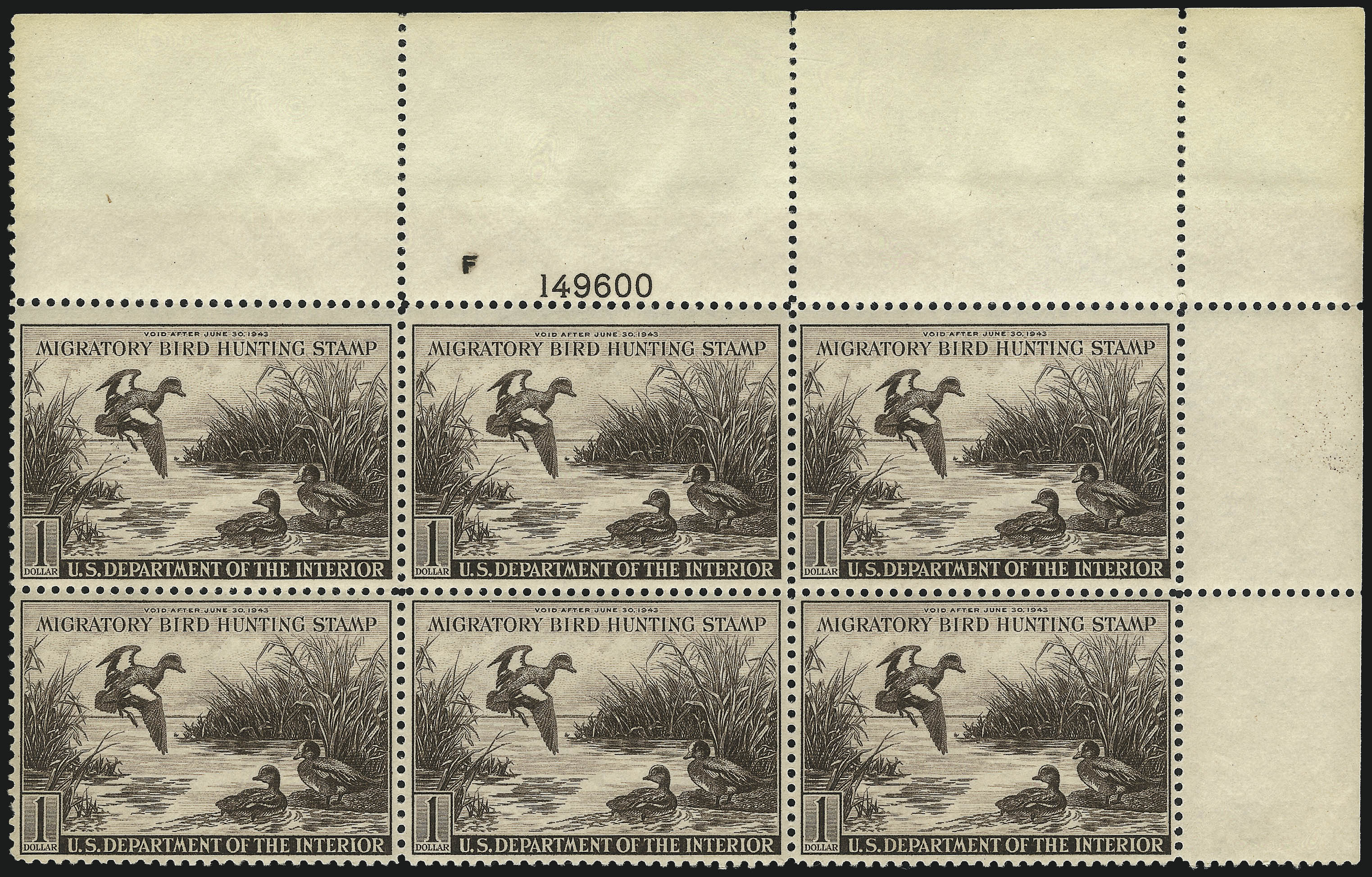 Sale no. 1007 — Lot no. 3170 — Siegel Auction Galleries