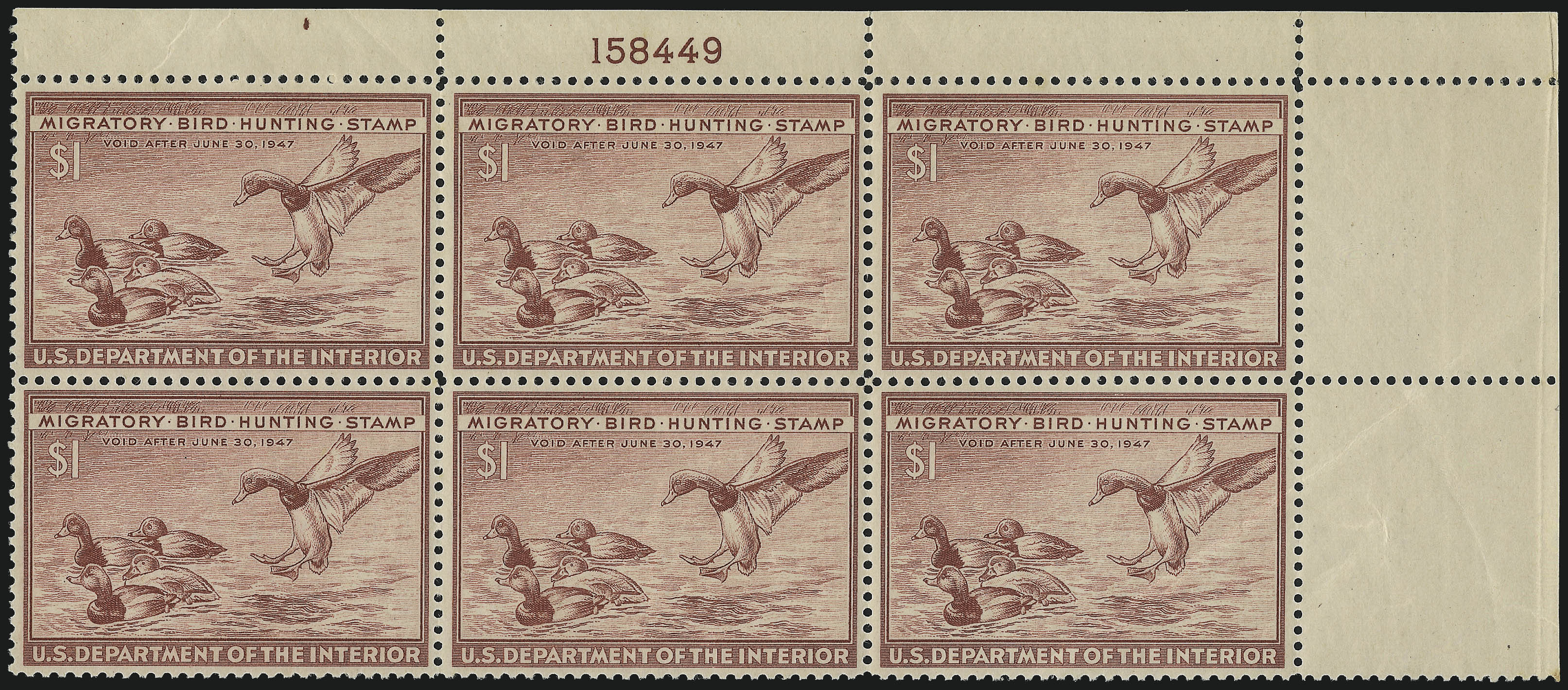 Sale no. 1007 — Lot no. 3174 — Siegel Auction Galleries