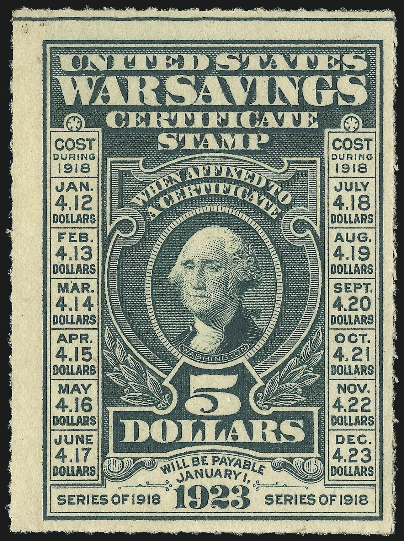 Sale no. 1007 — Lot no. 3227 — Siegel Auction Galleries