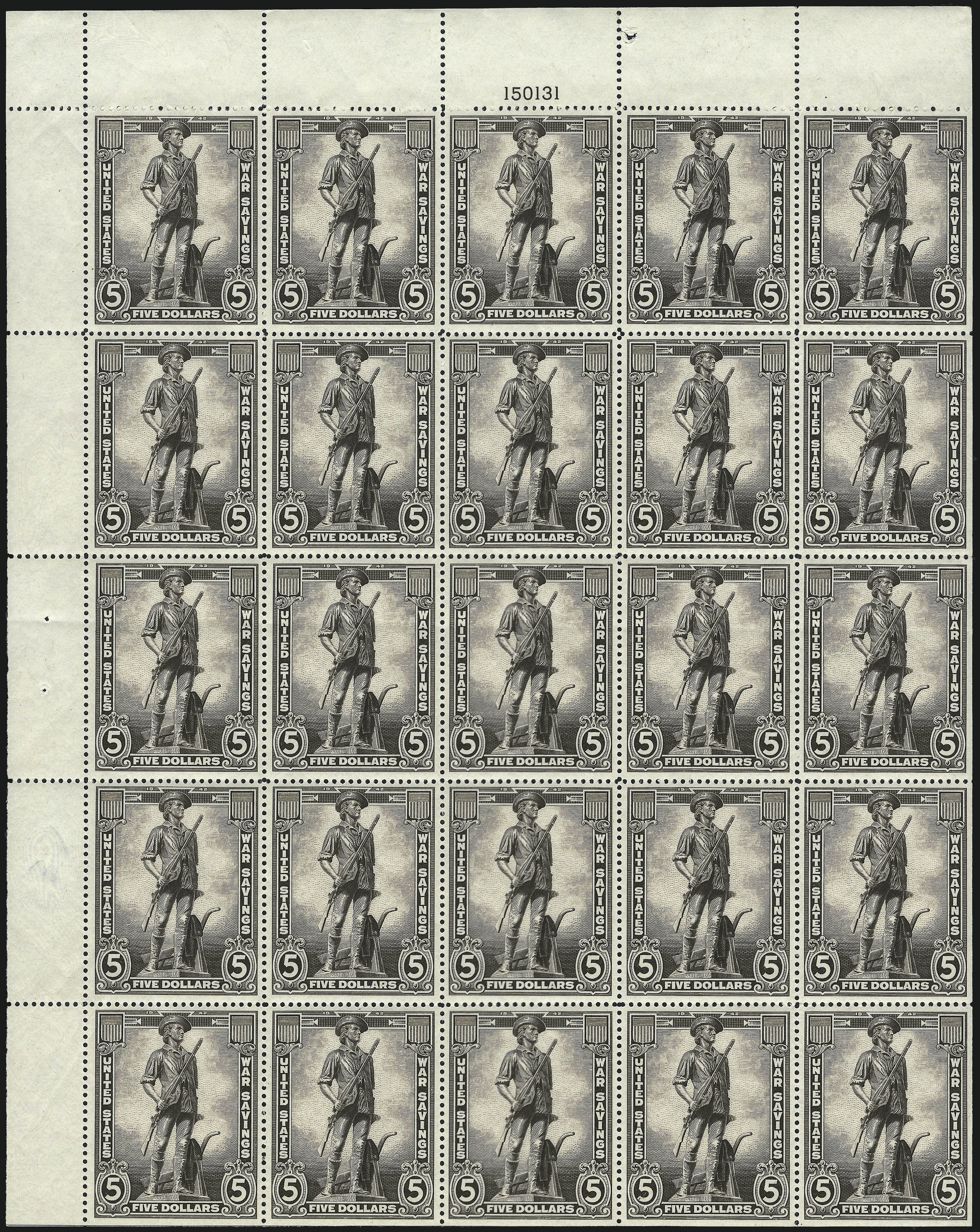 Sale no. 1007 — Lot no. 3229 — Siegel Auction Galleries
