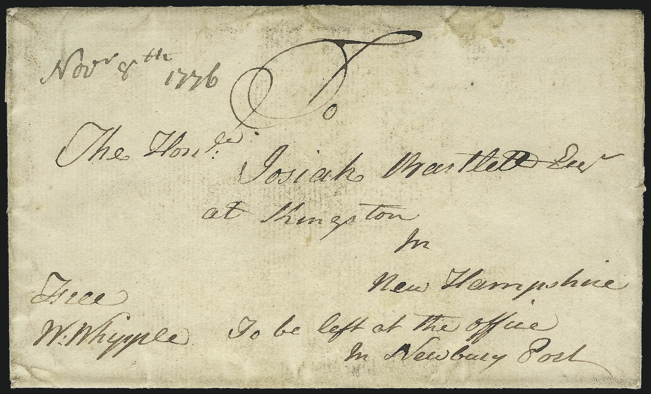 Sale no. 1010 — Lot no. 1 — Siegel Auction Galleries