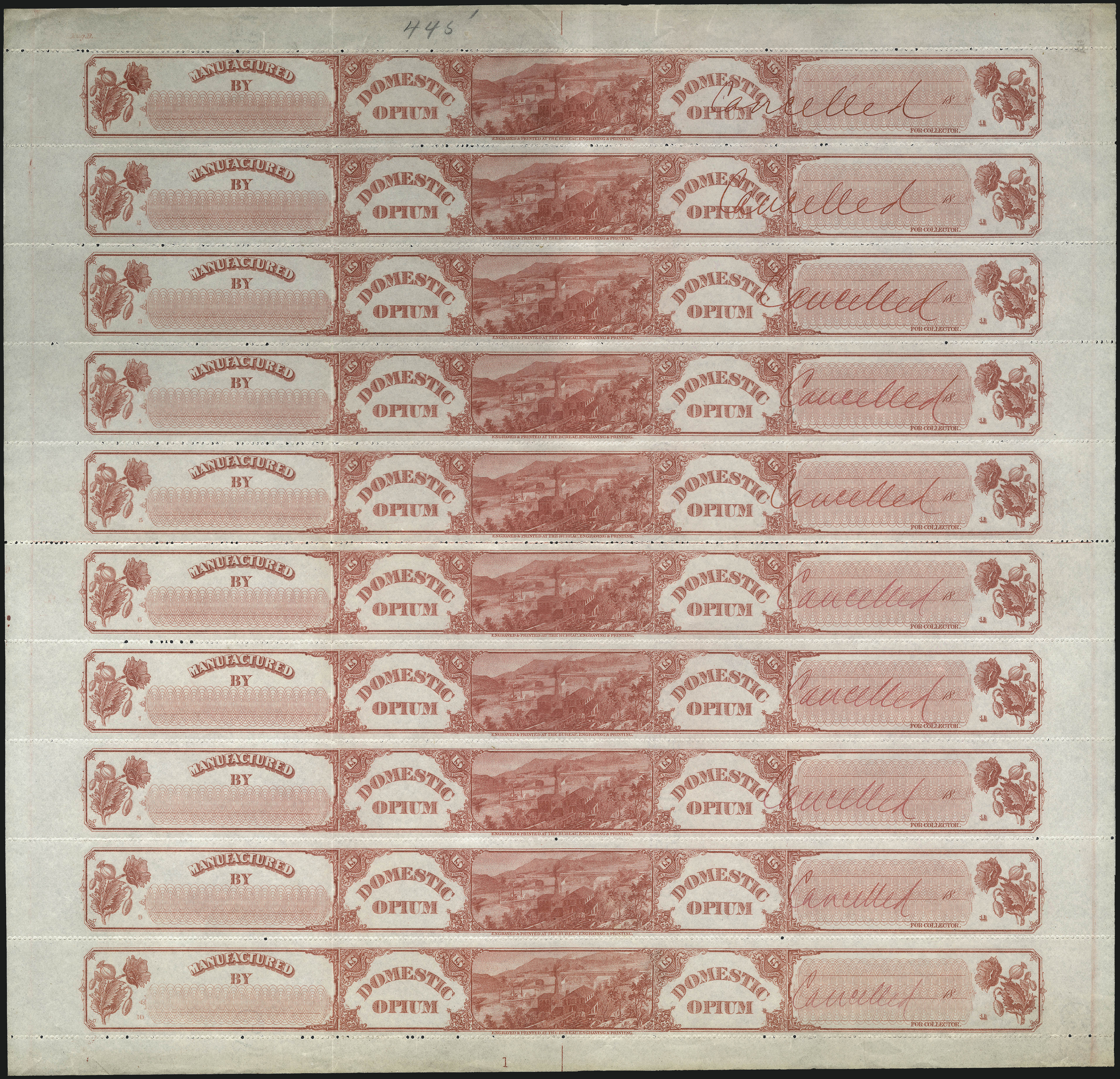 Sale no. 1010 — Lot no. 166 — Siegel Auction Galleries