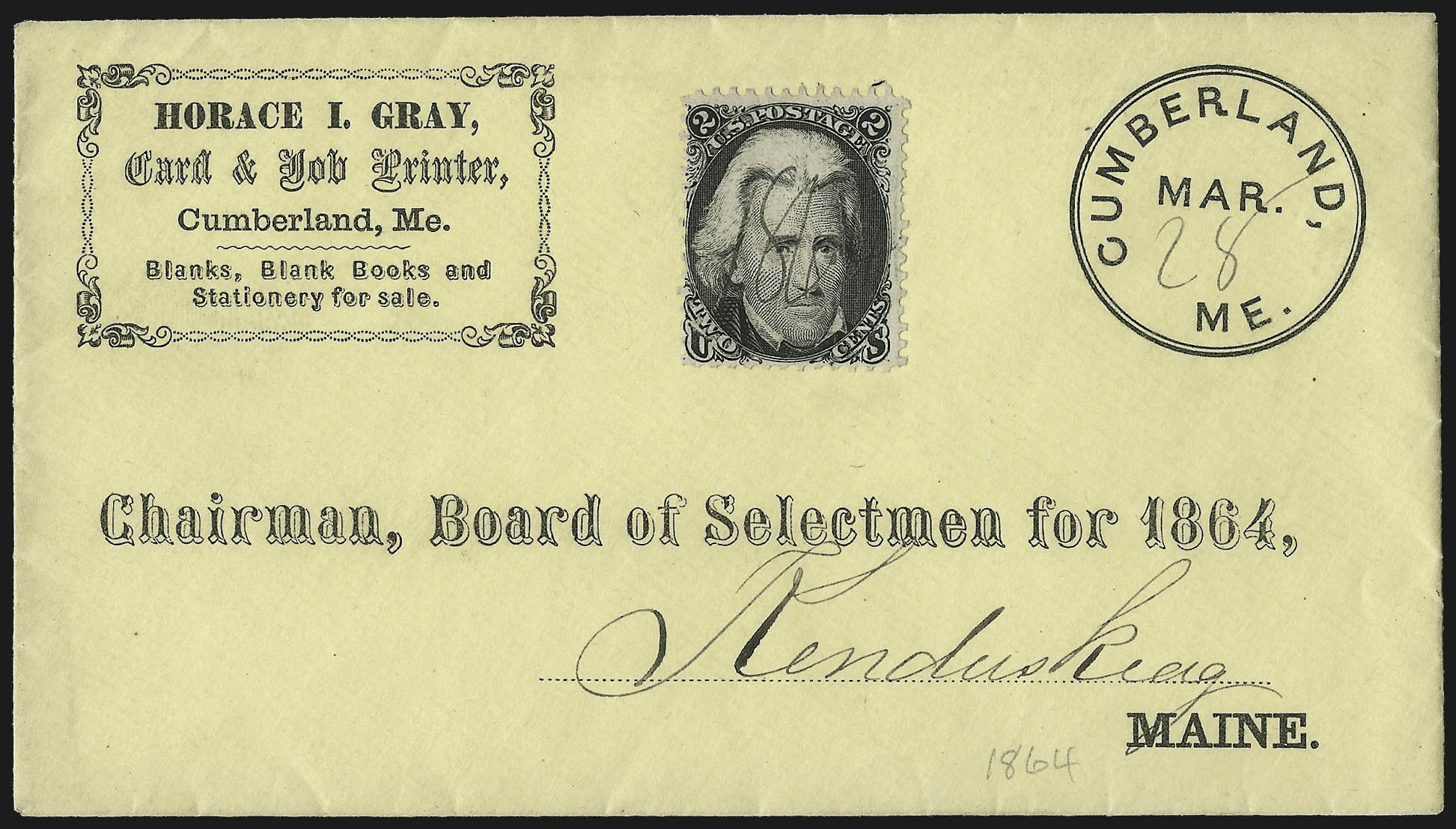 Sale no. 1010 — Lot no. 43 — Siegel Auction Galleries