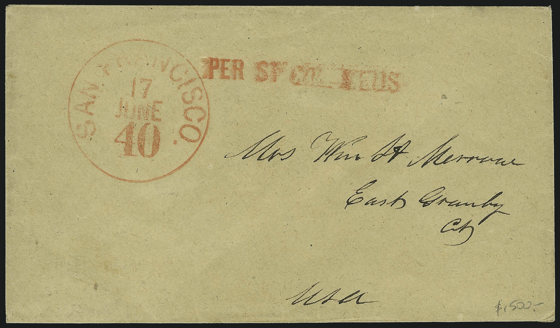 Sale no. 1011 — Lot no. 1141 — Siegel Auction Galleries