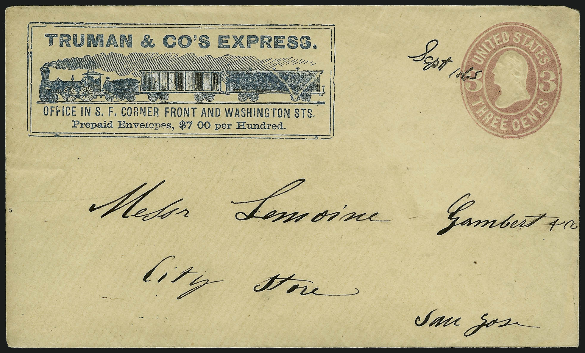 Sale no. 1011 — Lot no. 1199 — Siegel Auction Galleries