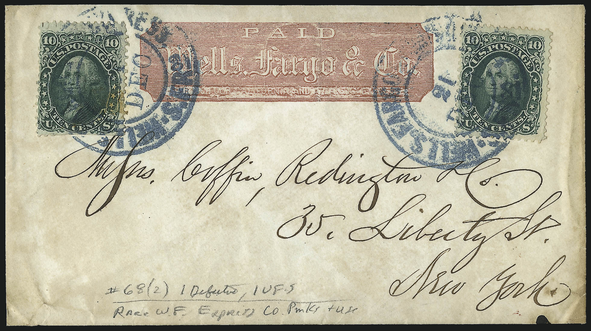 Sale no. 1011 — Lot no. 1213 — Siegel Auction Galleries