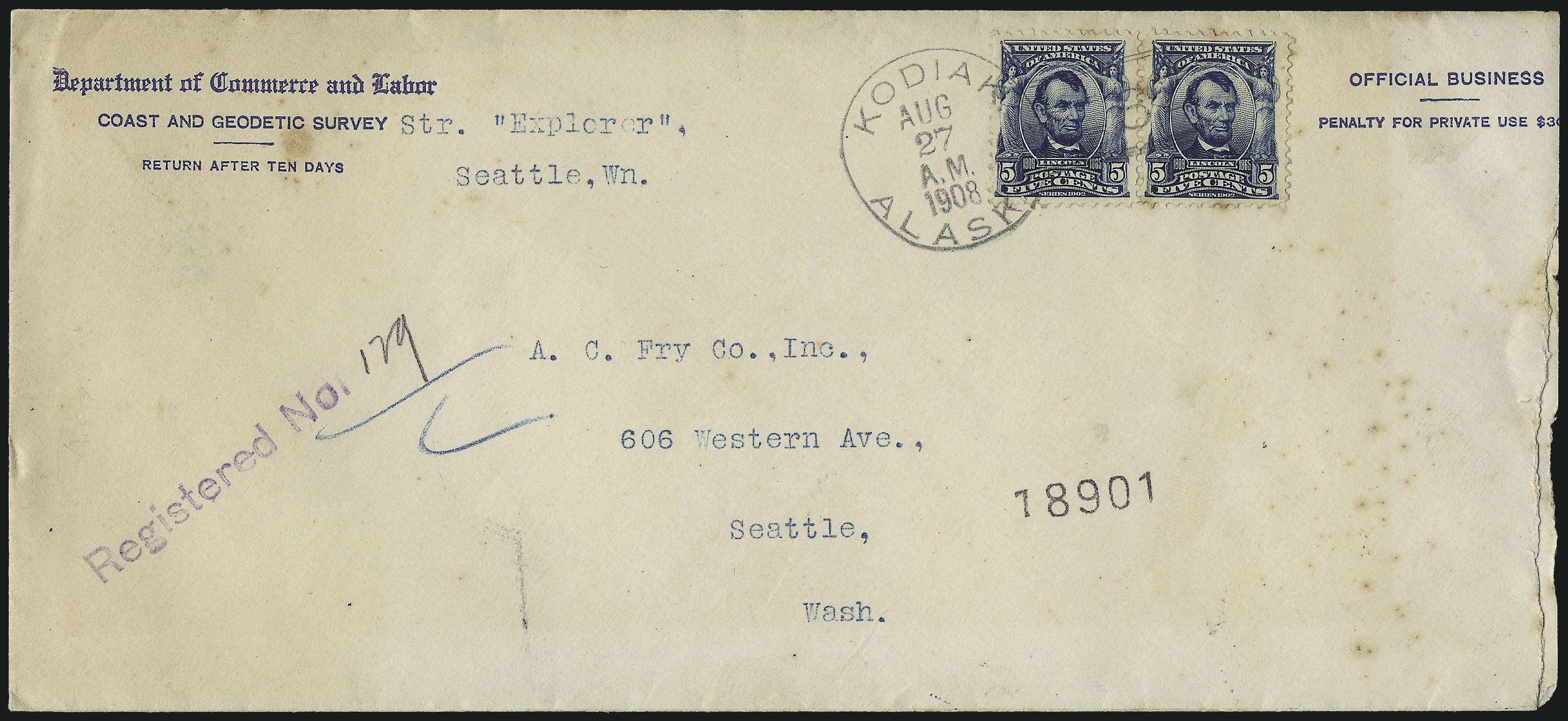Sale no. 1011 — Lot no. 1249 — Siegel Auction Galleries