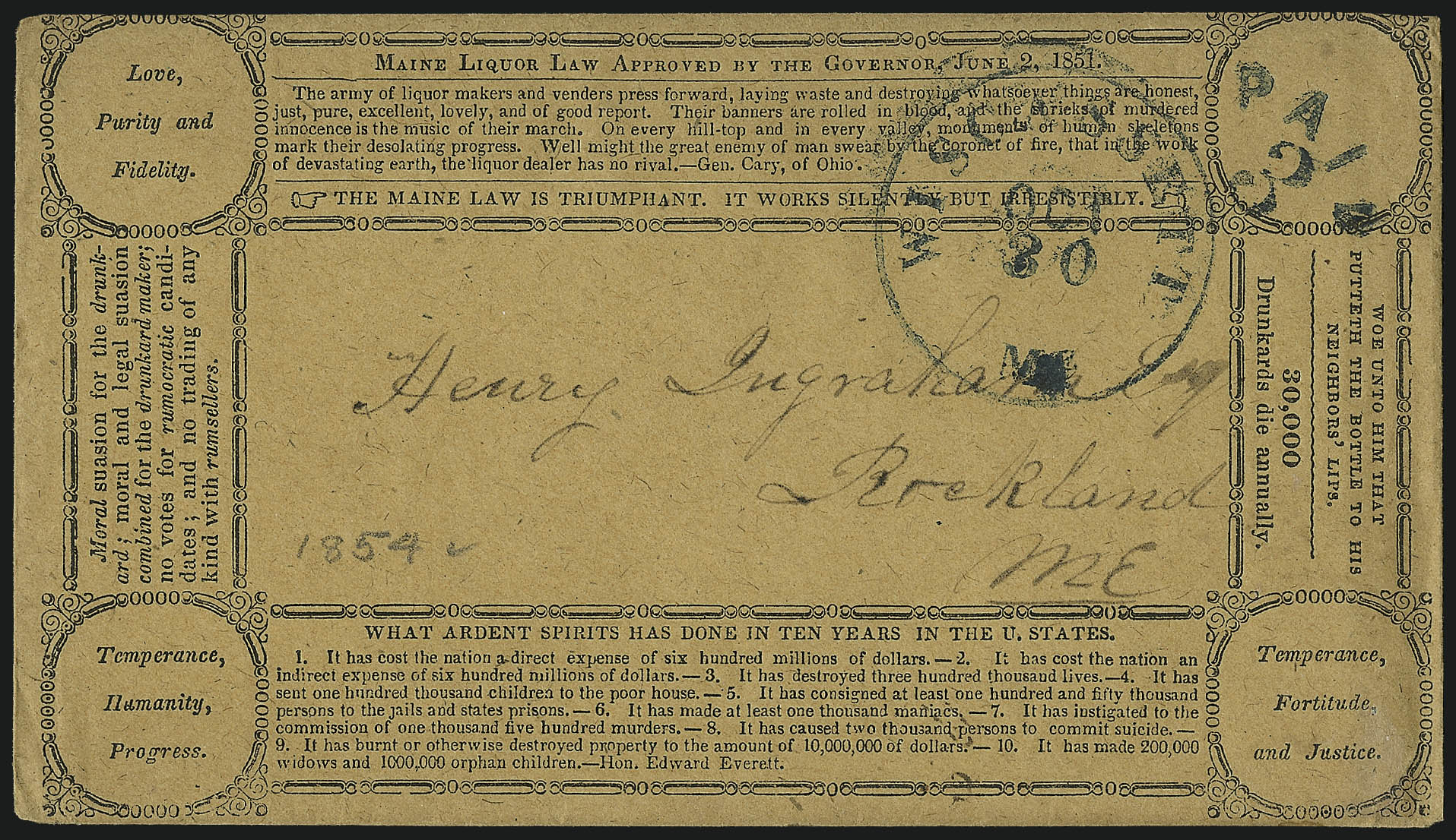 Sale no. 1011 — Lot no. 1258 — Siegel Auction Galleries