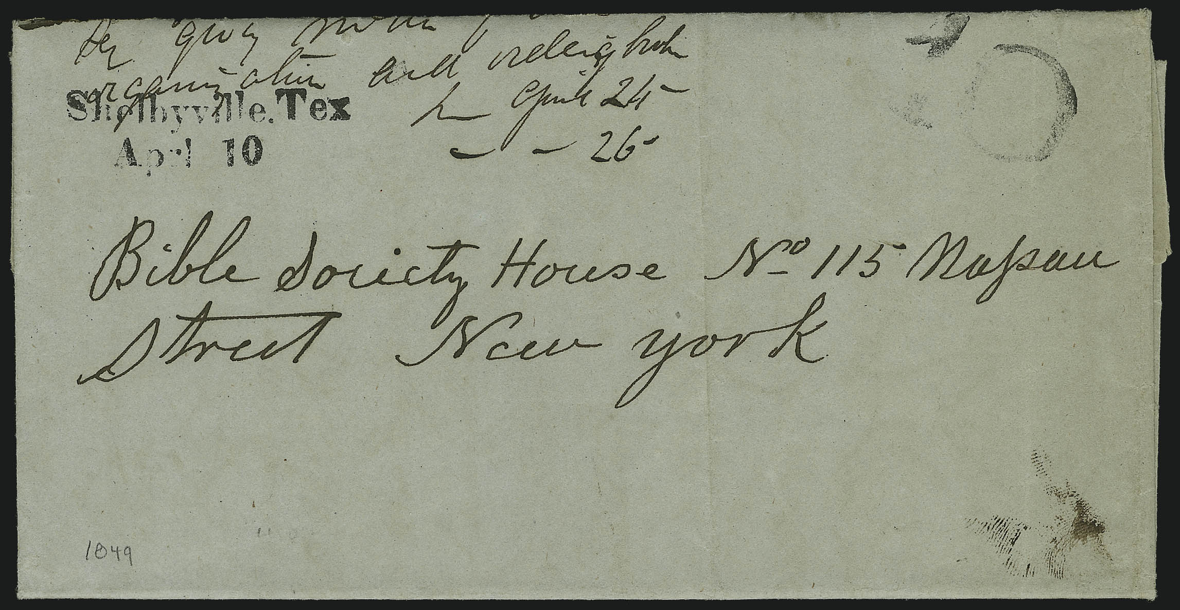 Sale no. 1011 — Lot no. 1280 — Siegel Auction Galleries
