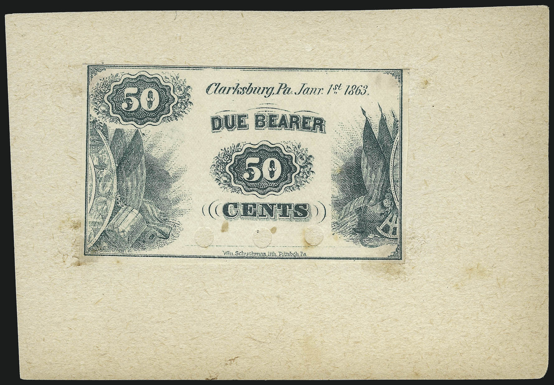 Sale no. 1011 — Lot no. 468 — Siegel Auction Galleries