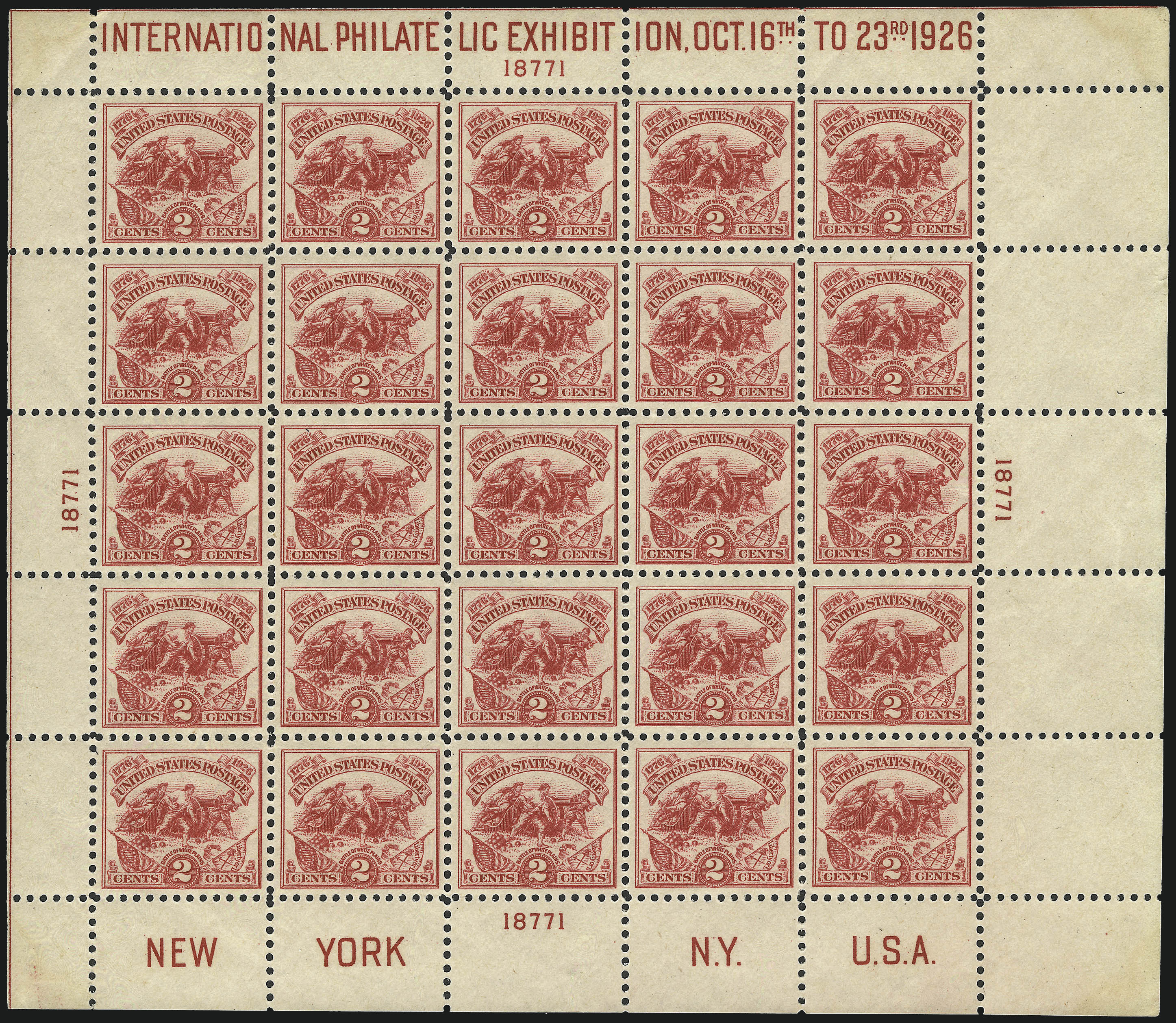 Sale no. 1011 — Lot no. 805 — Siegel Auction Galleries