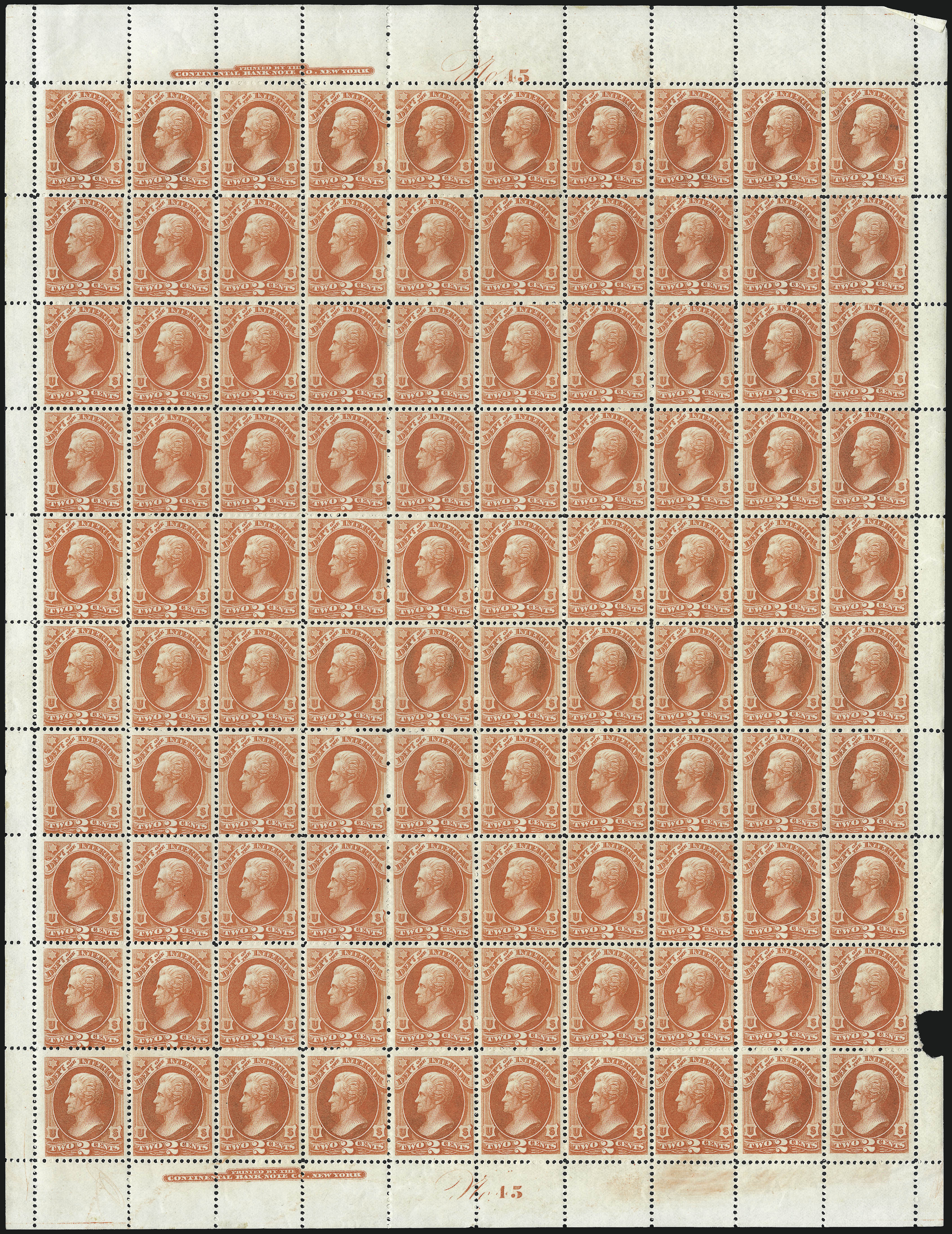 Sale no. 1014 — Lot no. 2346 — Siegel Auction Galleries