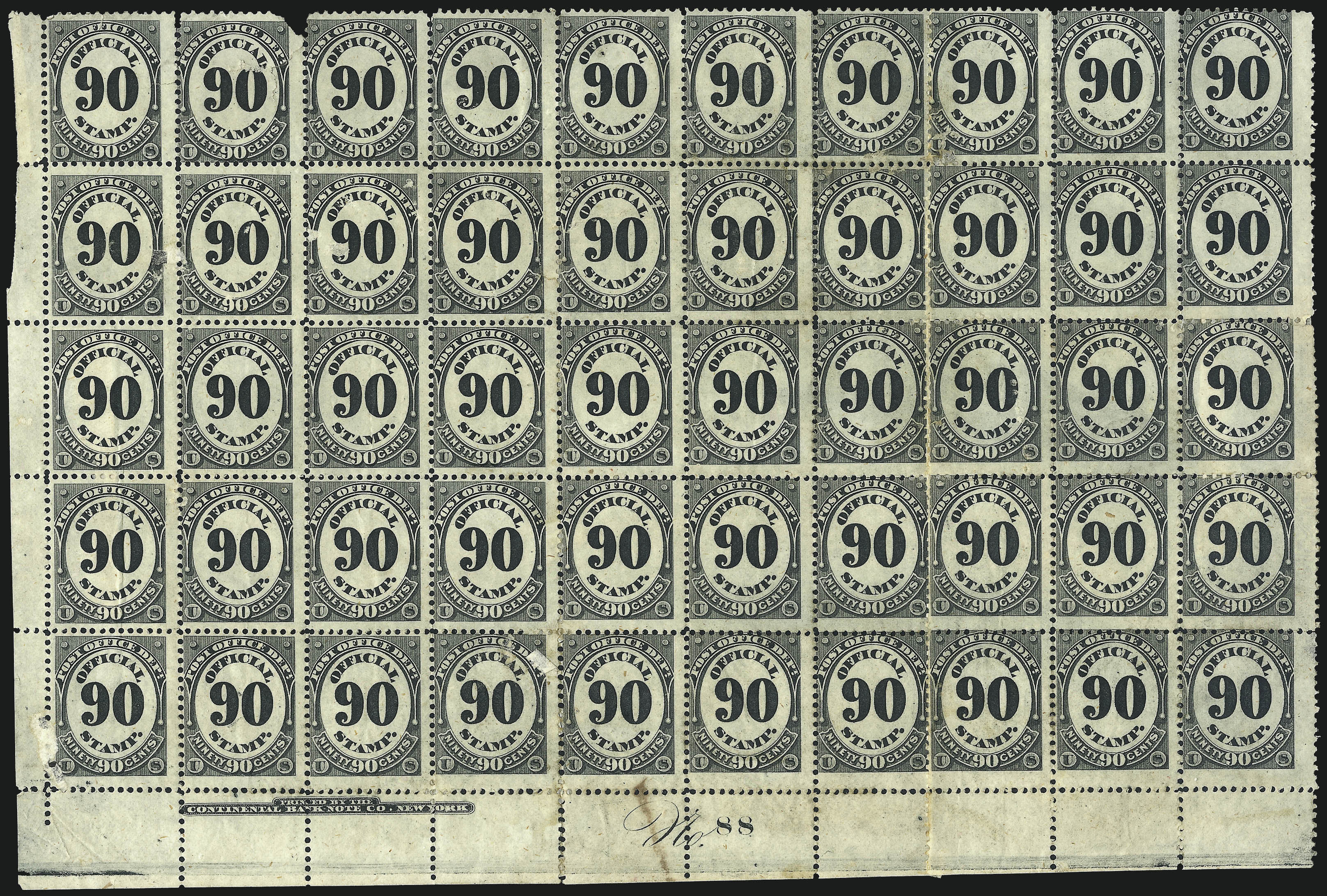 Sale no. 1014 — Lot no. 2356 — Siegel Auction Galleries