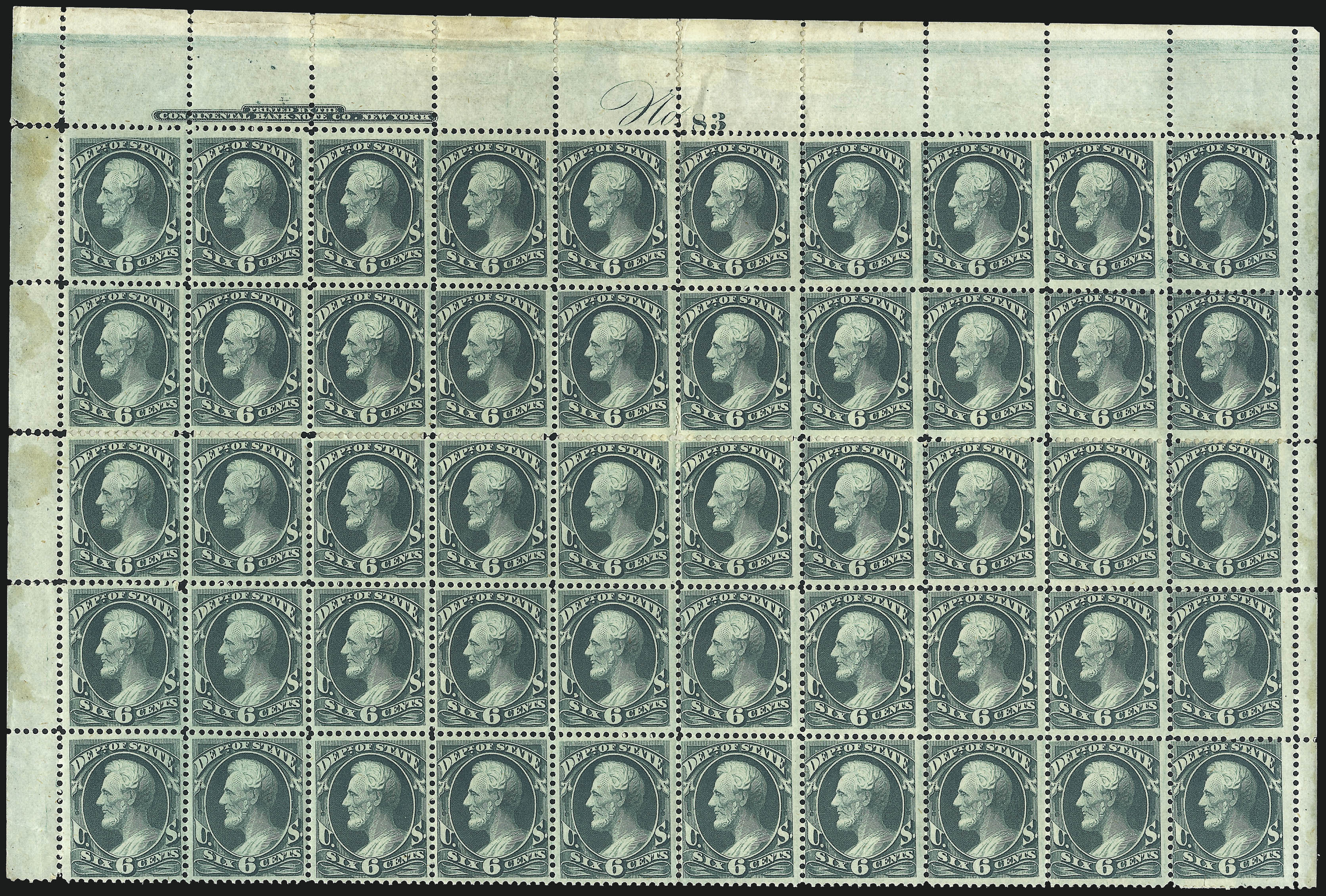 Sale no. 1014 — Lot no. 2357 — Siegel Auction Galleries