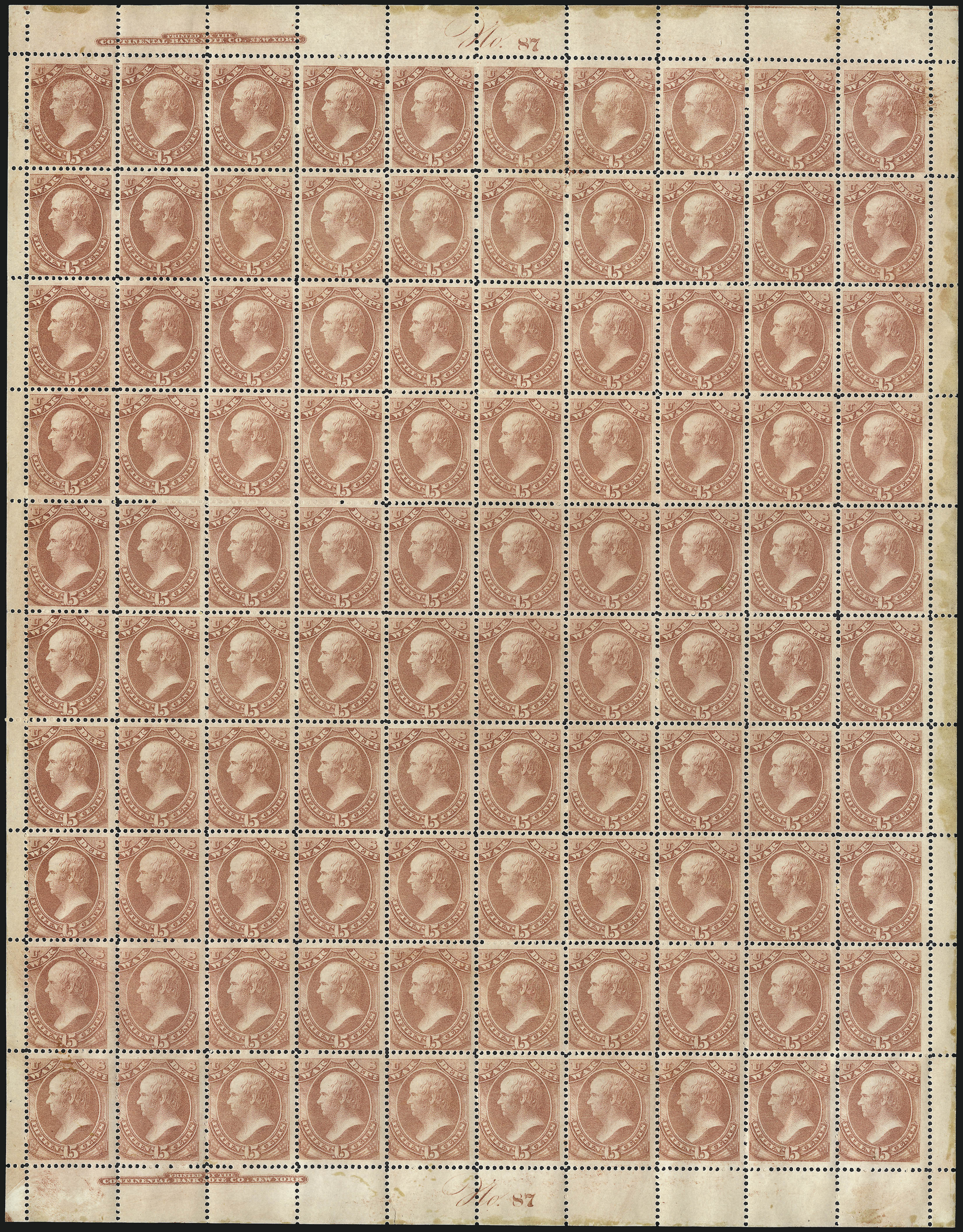 Sale no. 1014 — Lot no. 2367 — Siegel Auction Galleries