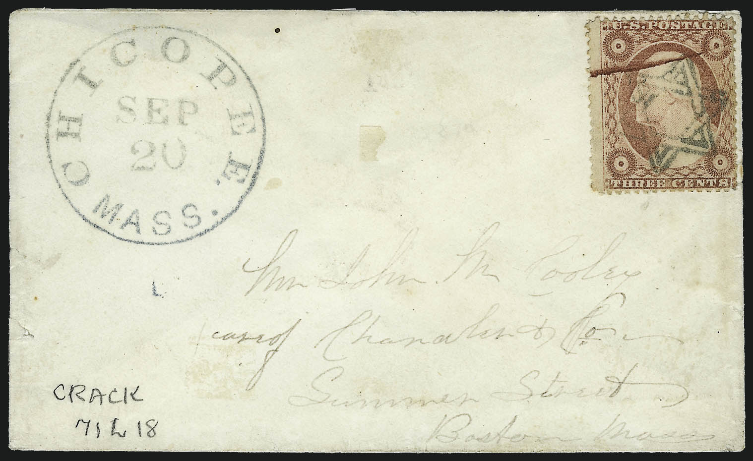 Sale no. 1017 — Lot no. 501 — Siegel Auction Galleries