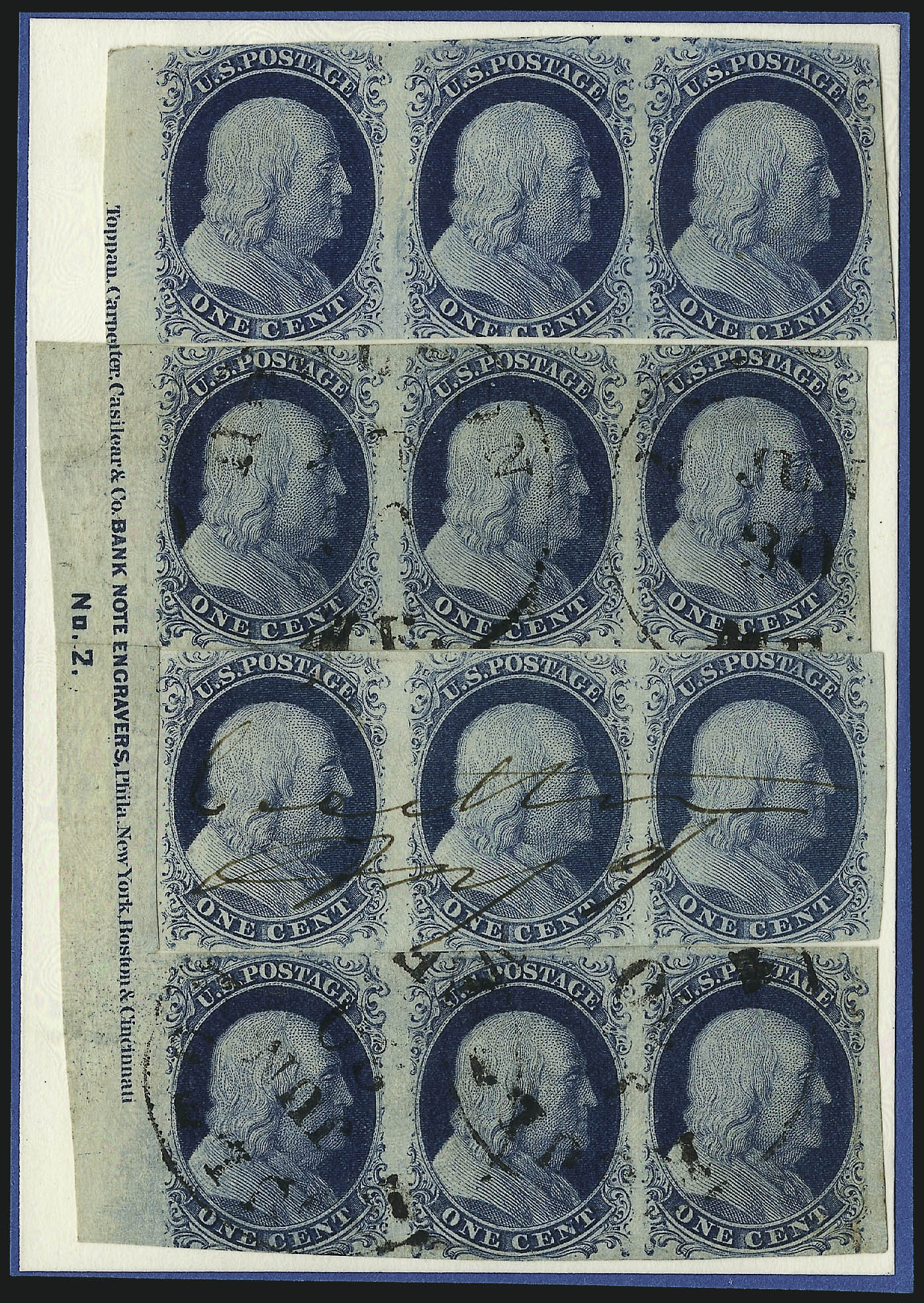 Sale no. 1017 — Lot no. 83 — Siegel Auction Galleries