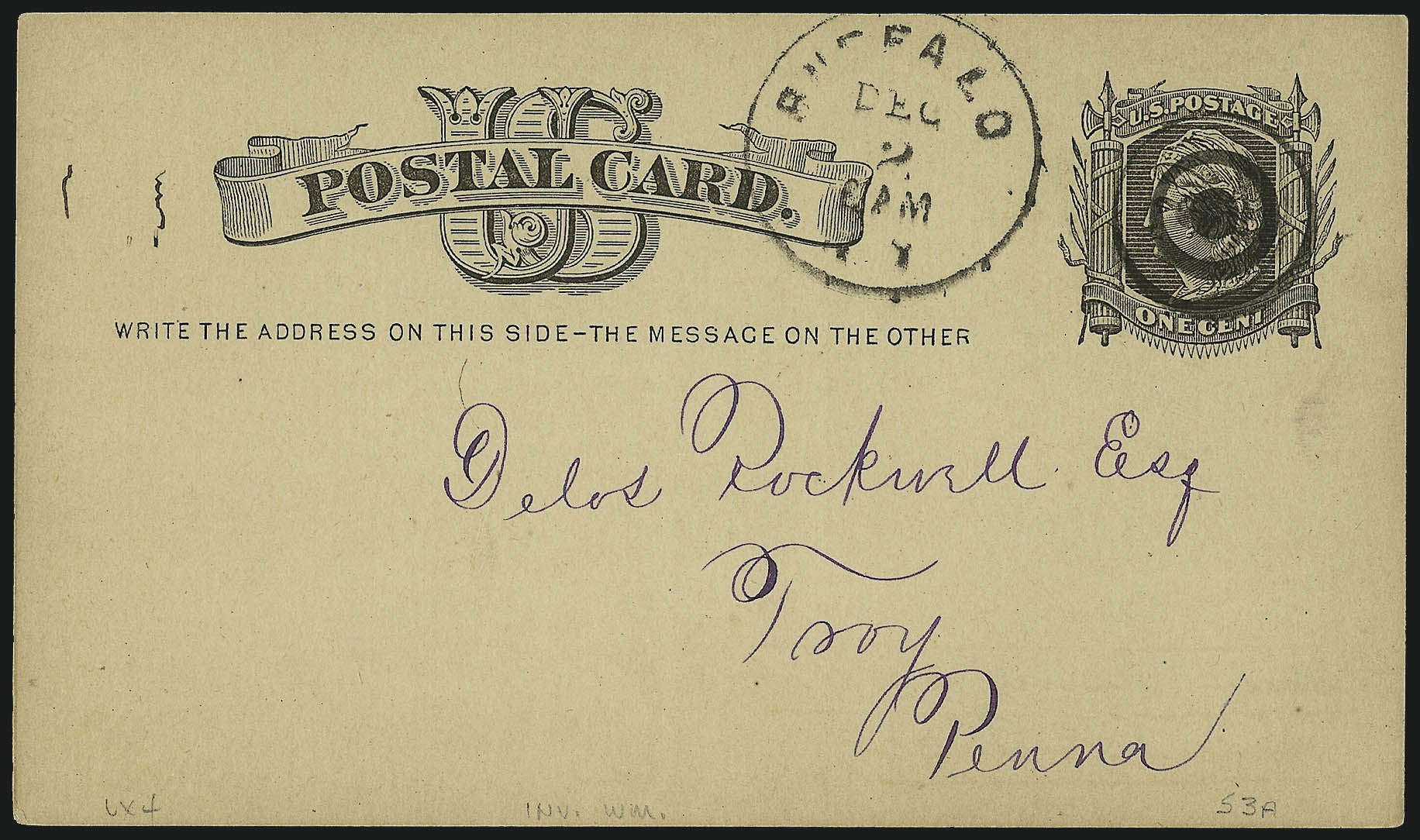 Sale no. 1019 — Lot no. 1010 — Siegel Auction Galleries