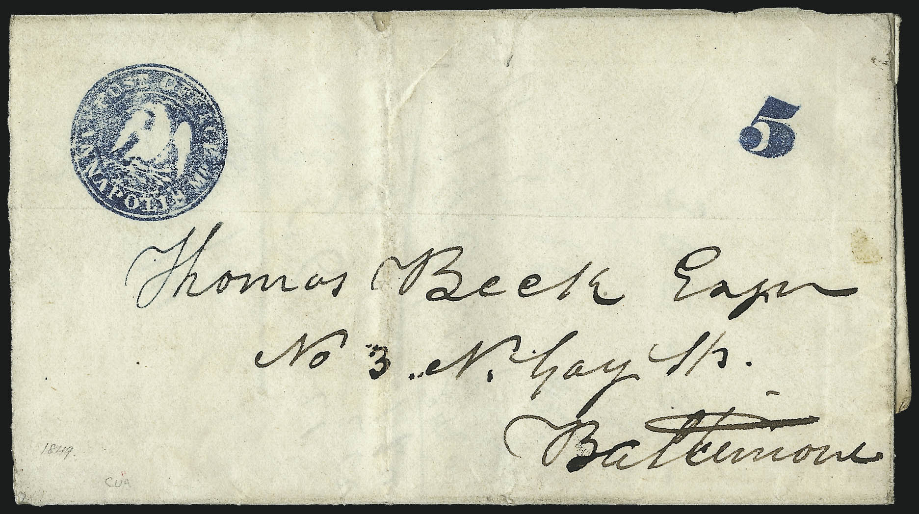 Sale no. 1025 — Lot no. 11 — Siegel Auction Galleries