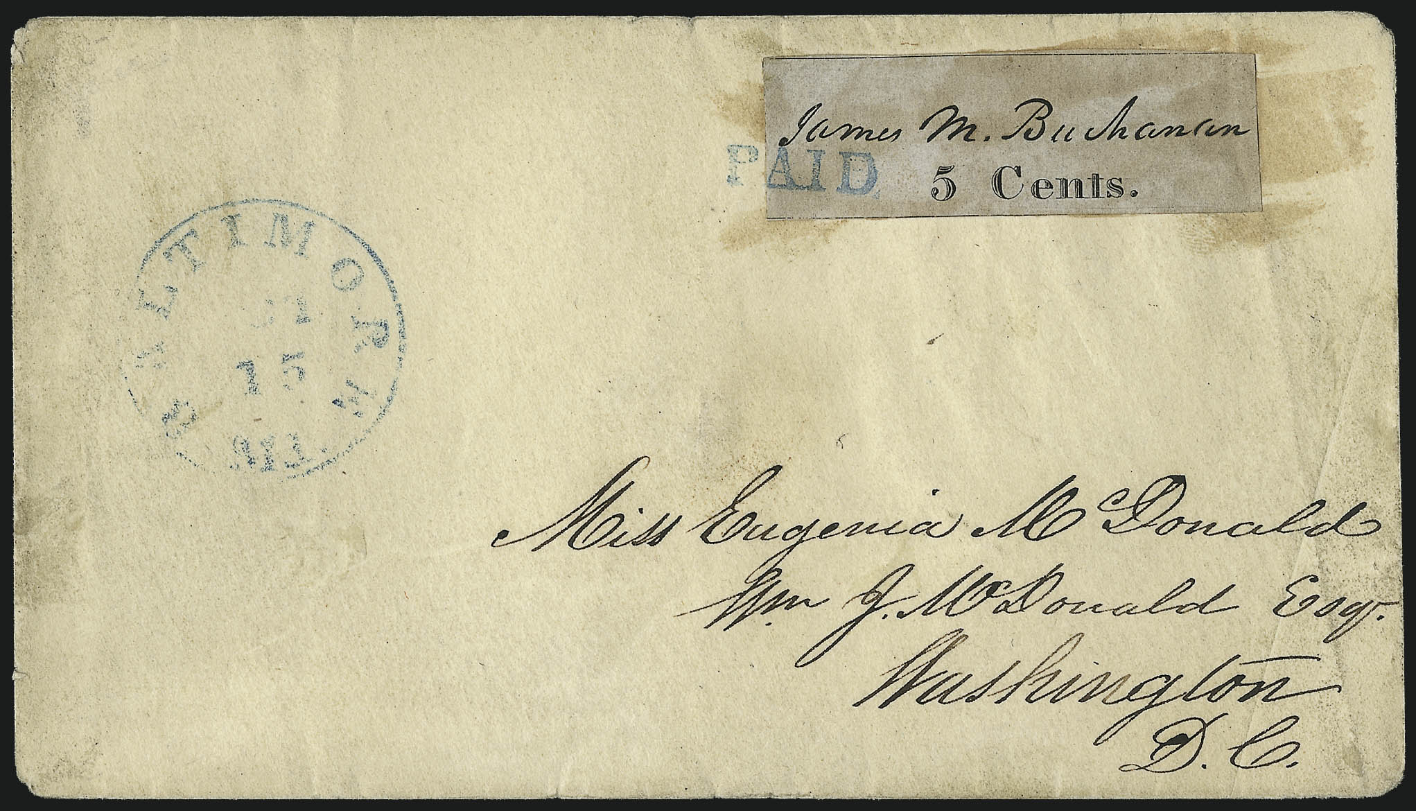 Sale no. 1025 — Lot no. 14 — Siegel Auction Galleries