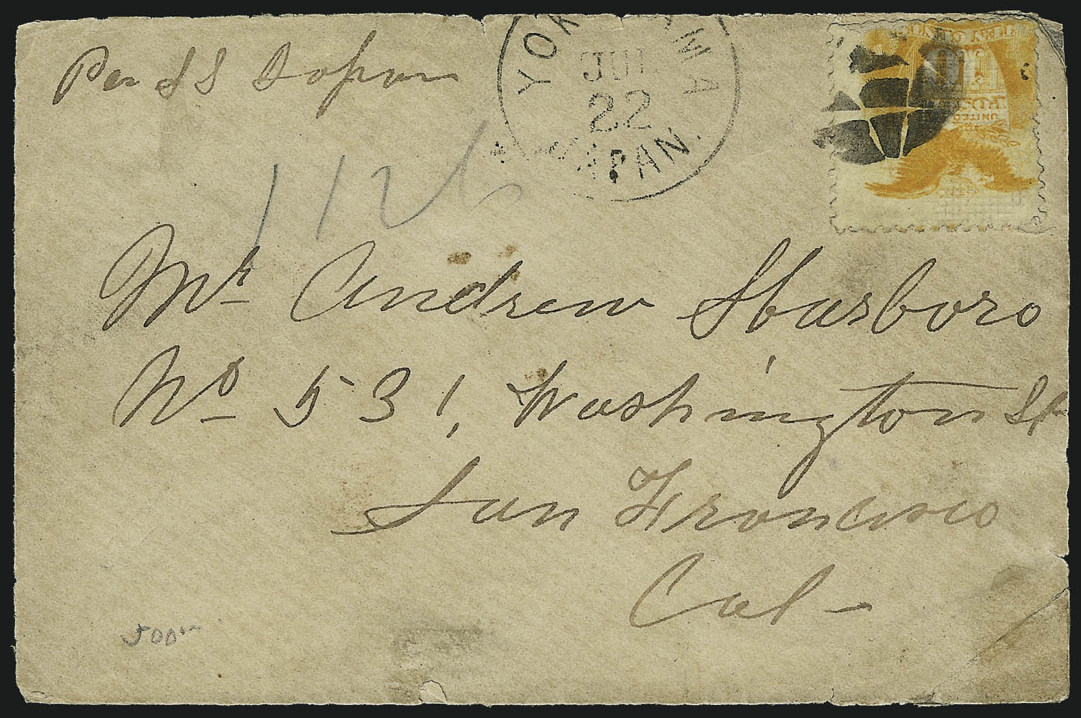 Sale no. 1025 — Lot no. 156 — Siegel Auction Galleries